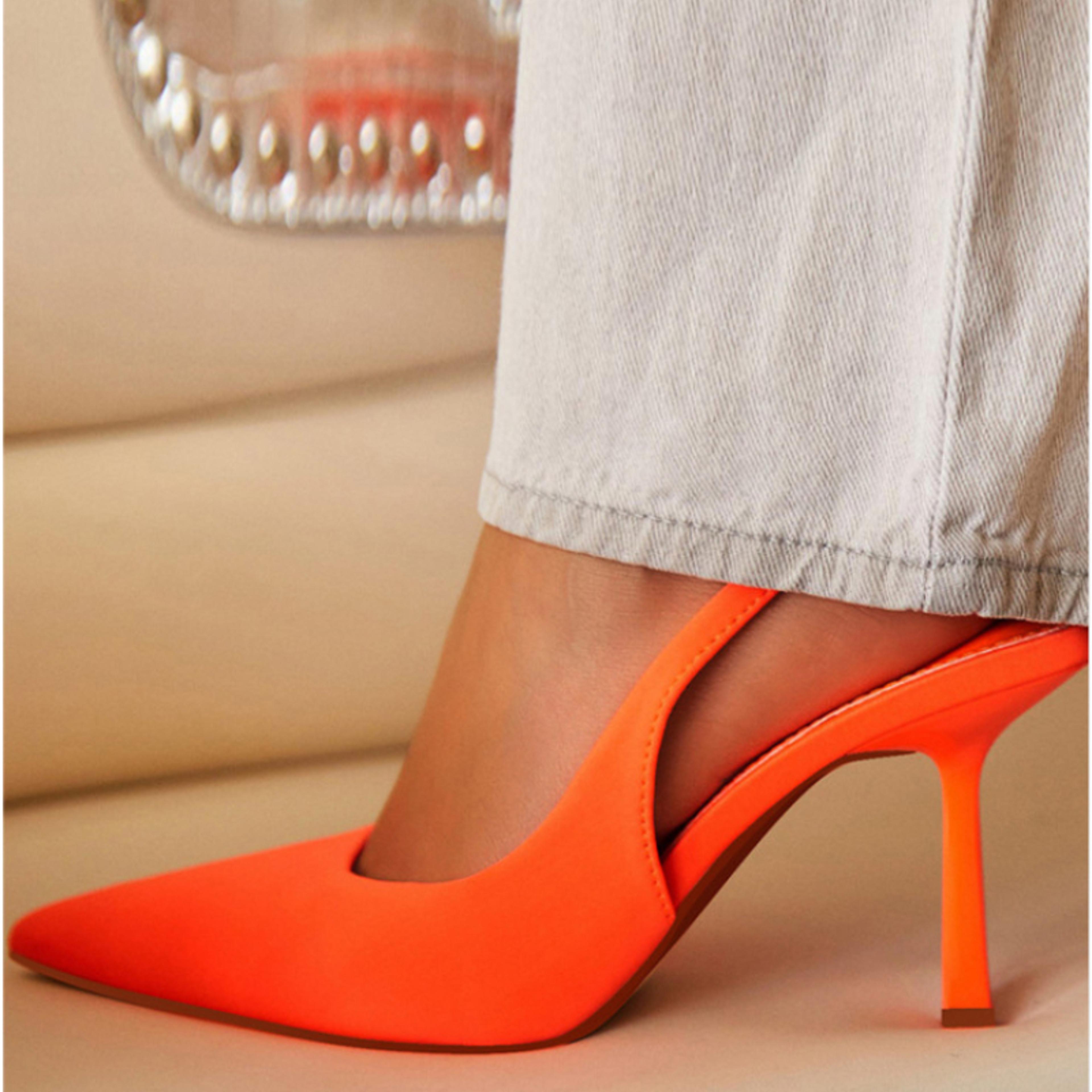 Elegant Slingback High Heel Pumps For Women Slip On Dress Shoes 4