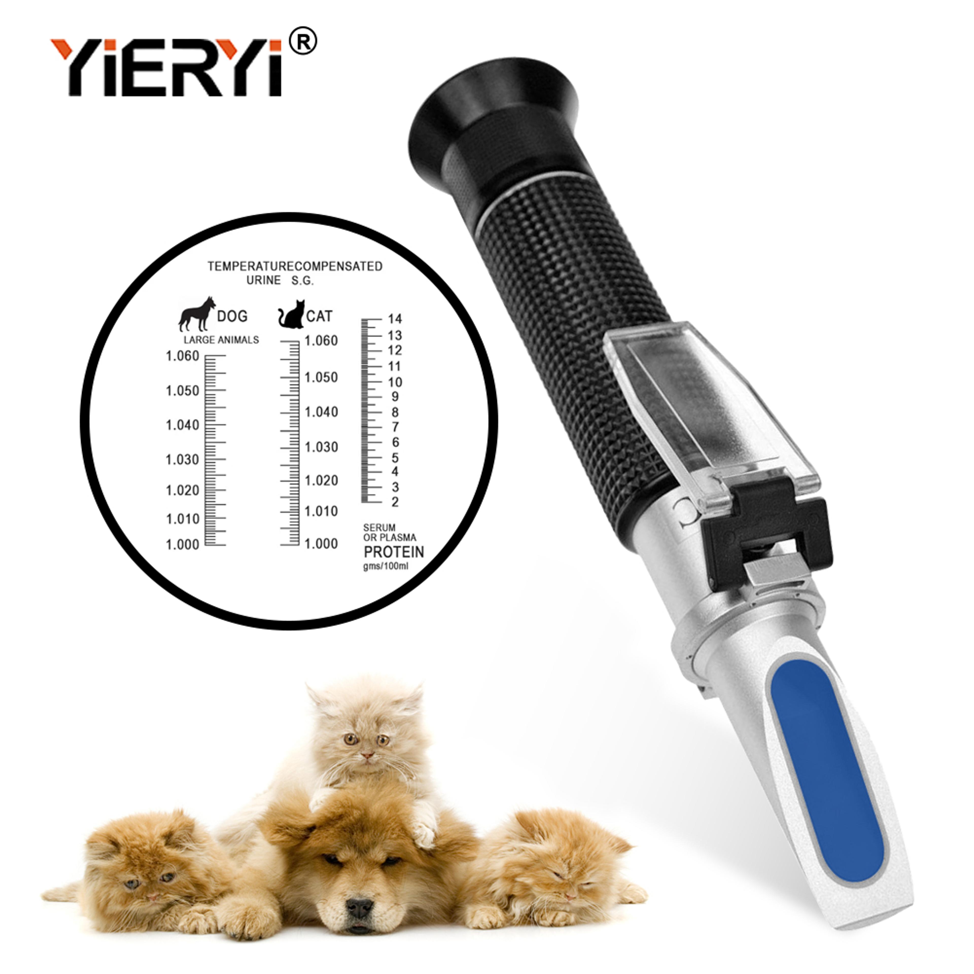 petcare precision veterinary refractometer for cat and dog urine testing