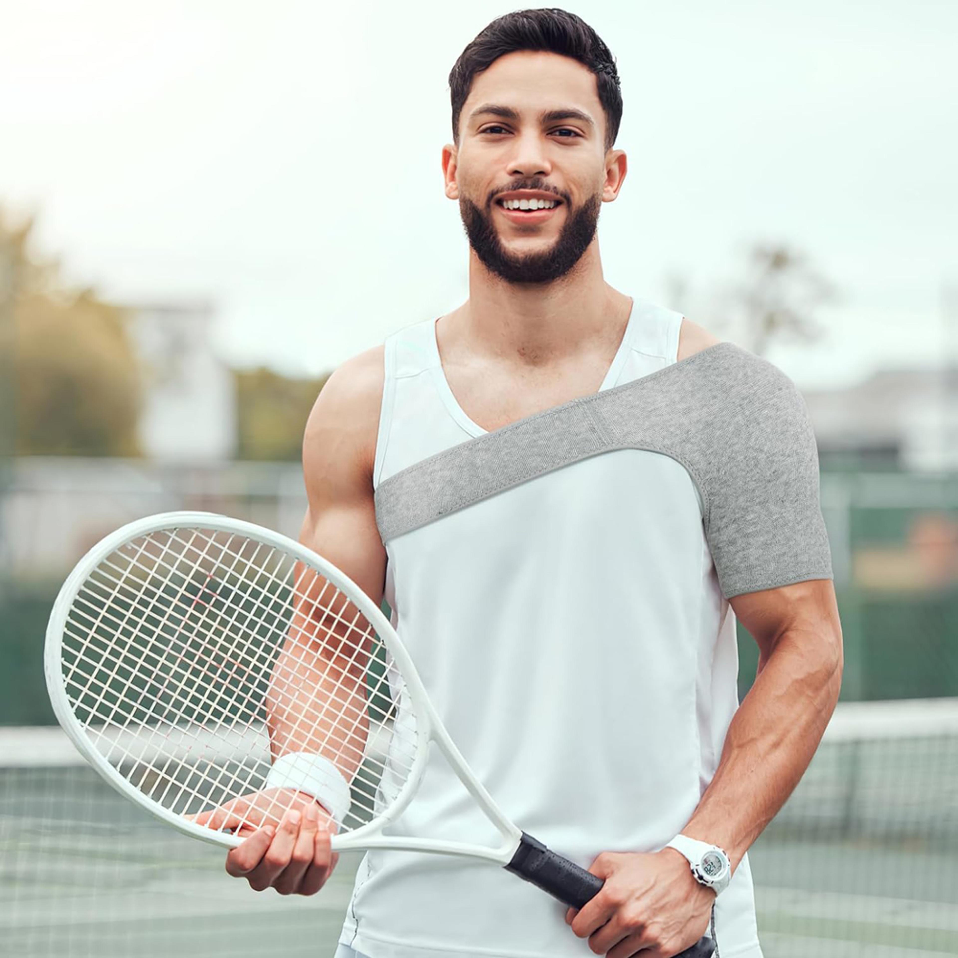 Adjustable Shoulder Support Brace For Pain Relief  Rotator Cuff Support Compression Shoulder Brace 4