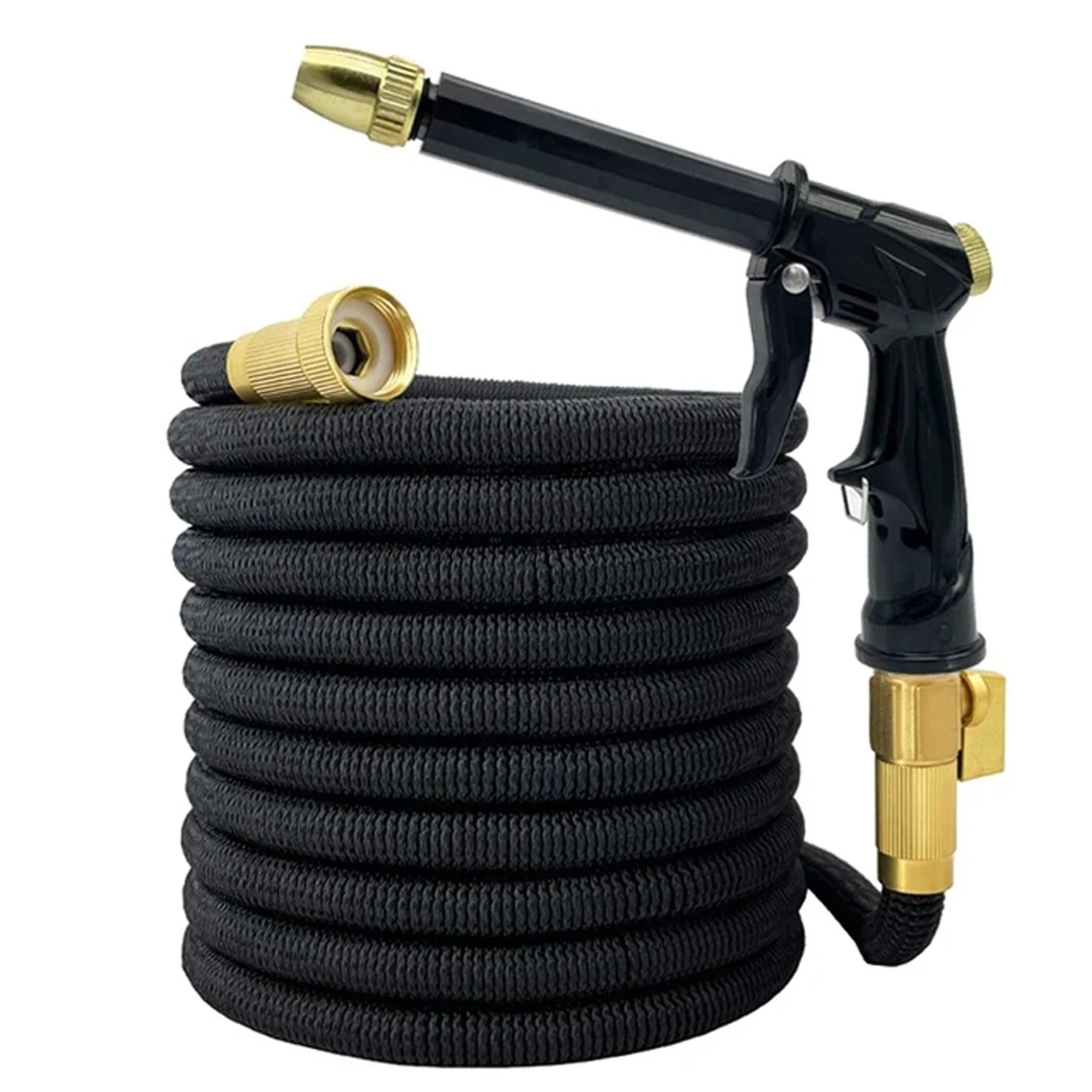 premium high-pressure expandable garden hose with us3/4 sprinkler head