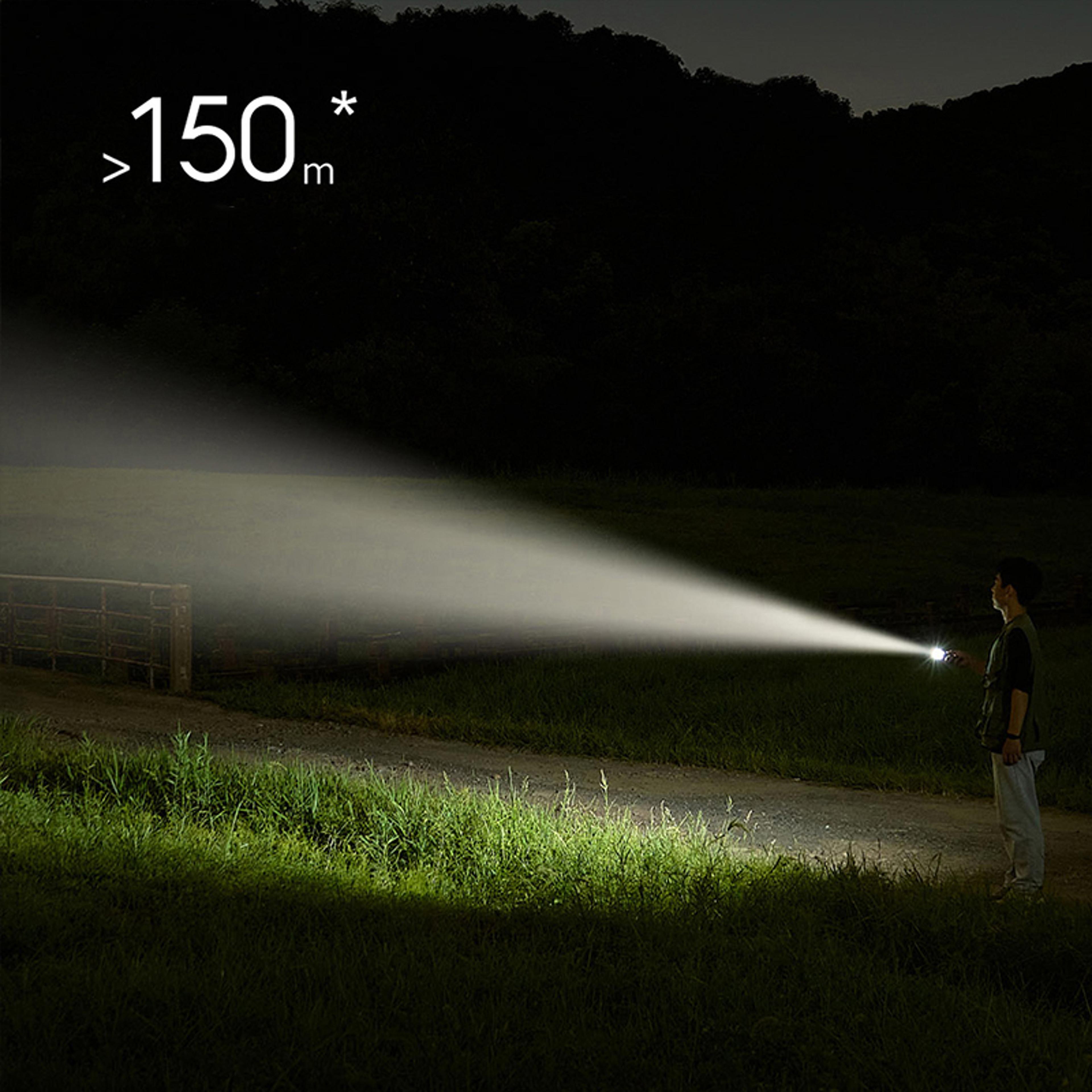 LED Flashlight Rechargeable 1000 Lumen Flashlight For Camping Emergency Outdoor 2