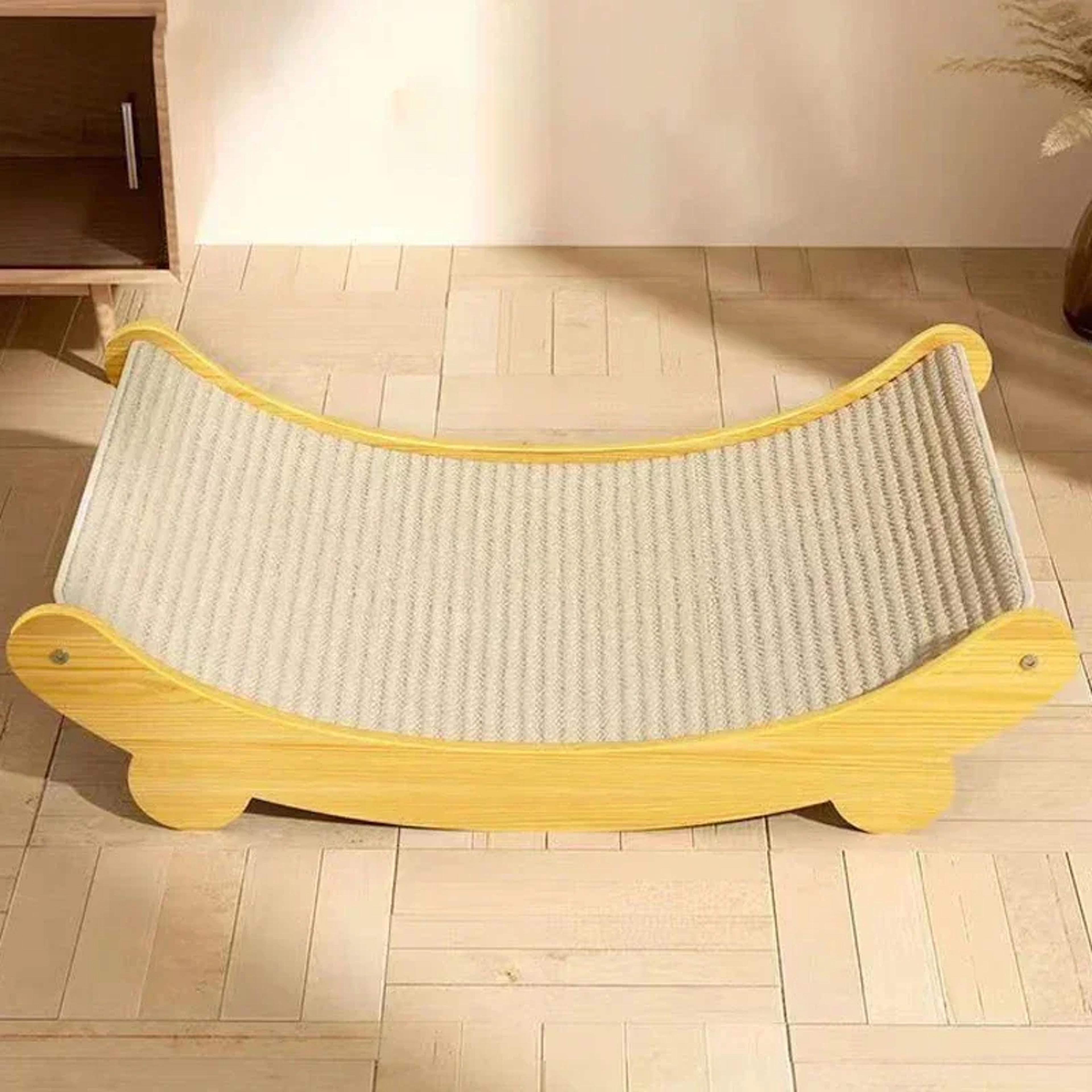 Wooden Cat Scratching Pads Multifunction Cats Sleeping Bed 3