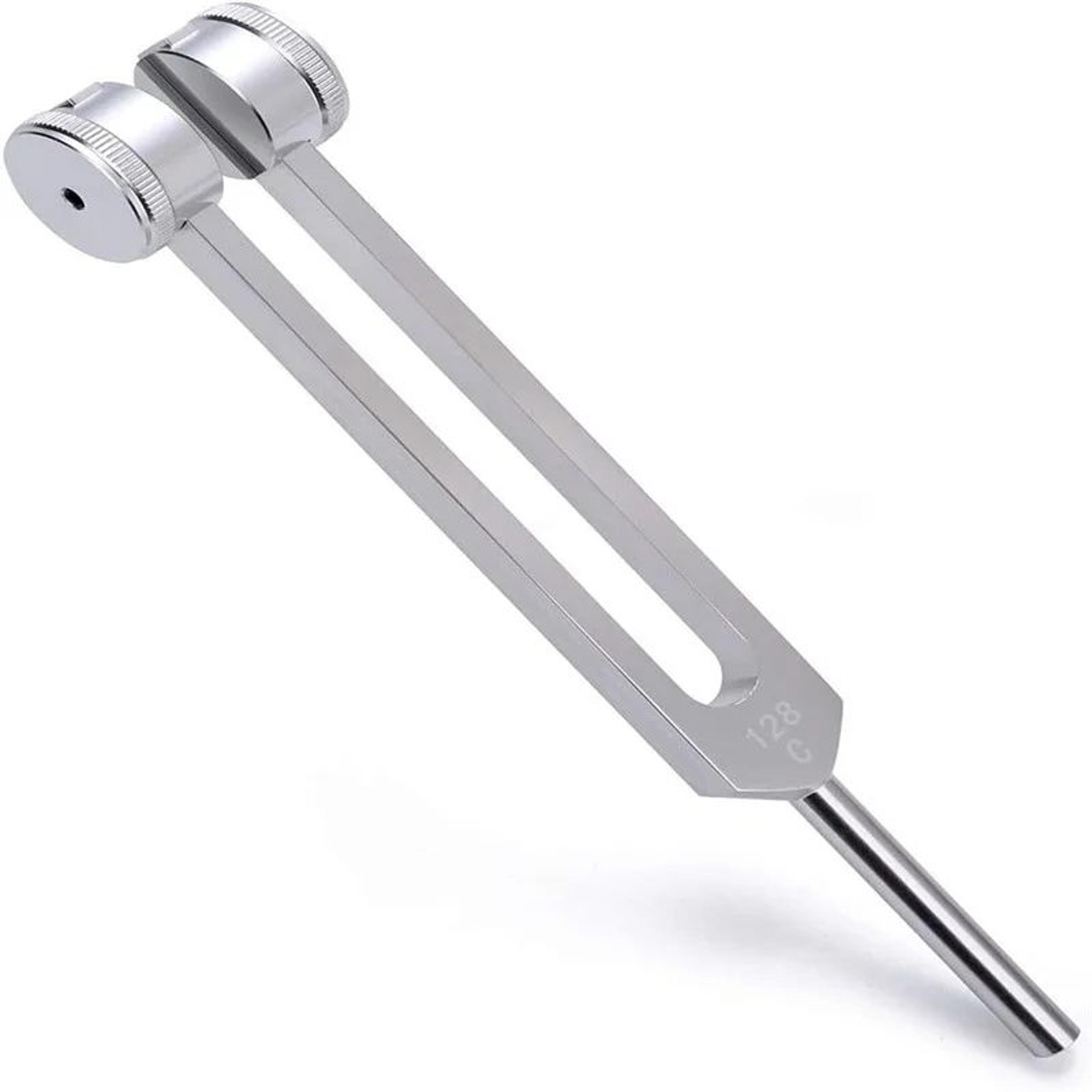 128 Hz Weighted Tuning Fork Set For Sound Therapy Healing Stress Relief BioAcoustic Tuning Fork For 5