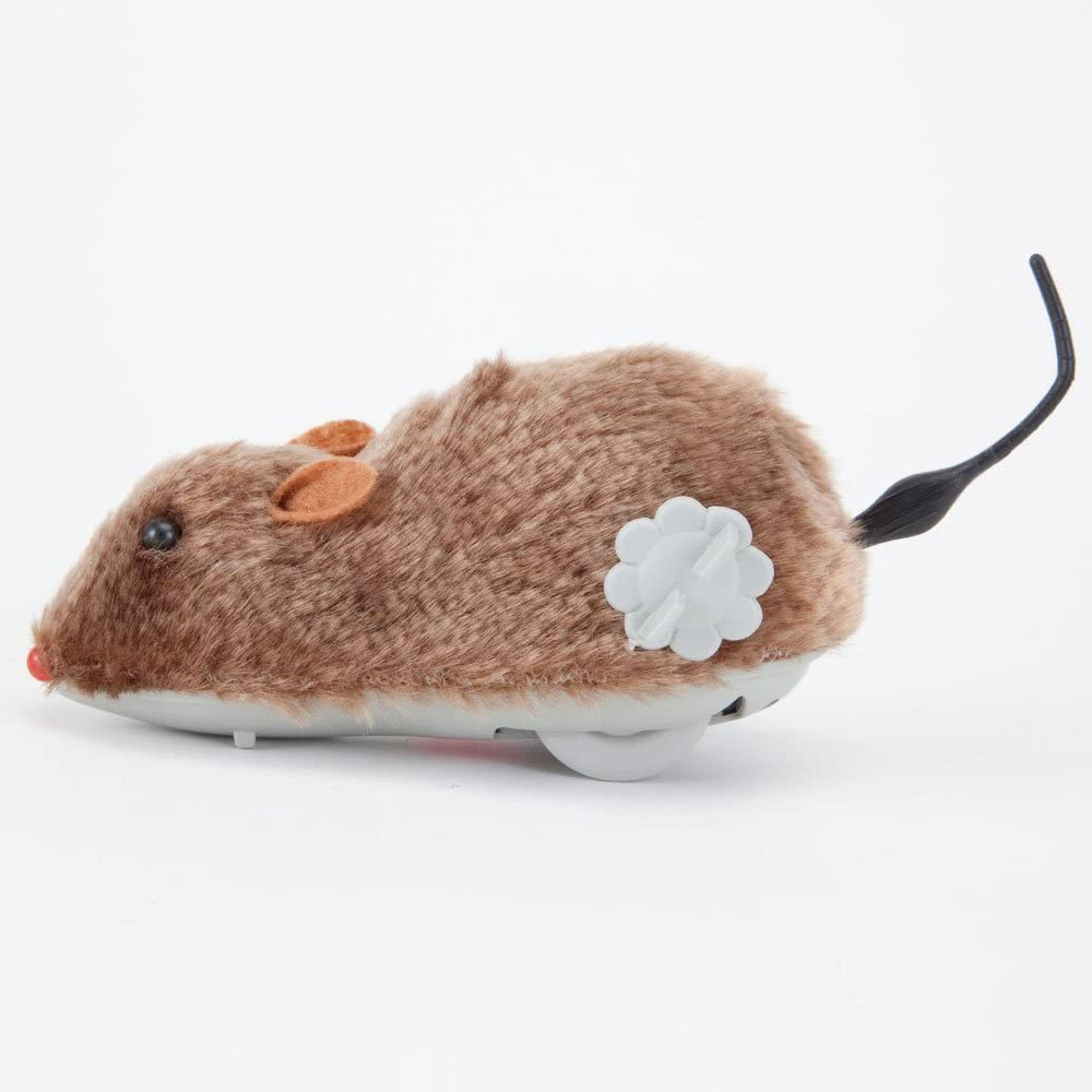 Realistic Plush Mouse Cat Toy For Interactive Pet Play  Hunting Fun 3