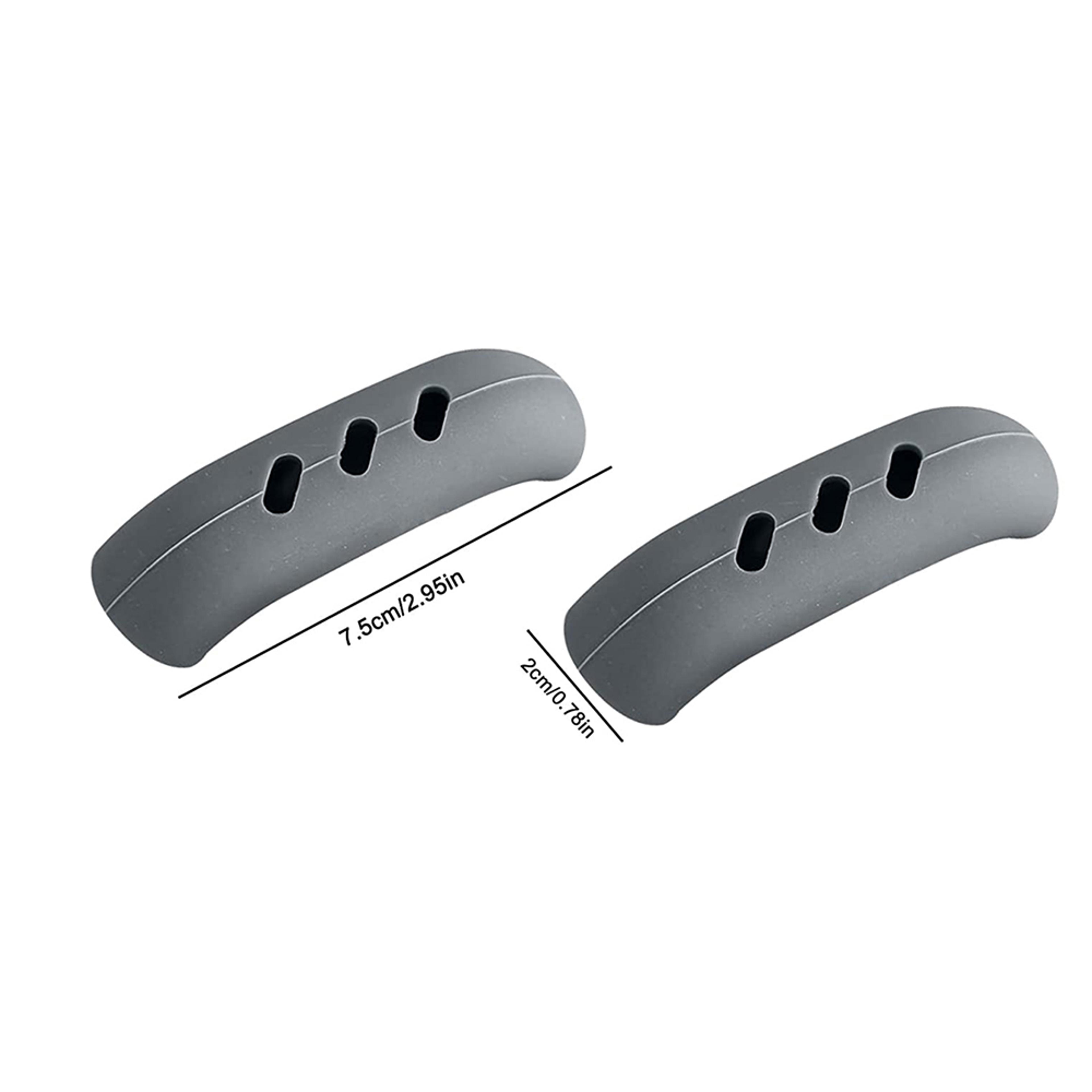 Premium Silicone Pan Handle Cover Set Heat Resistant Pan Grip  Non Slip Kitchen Handle Cover For Sa 5
