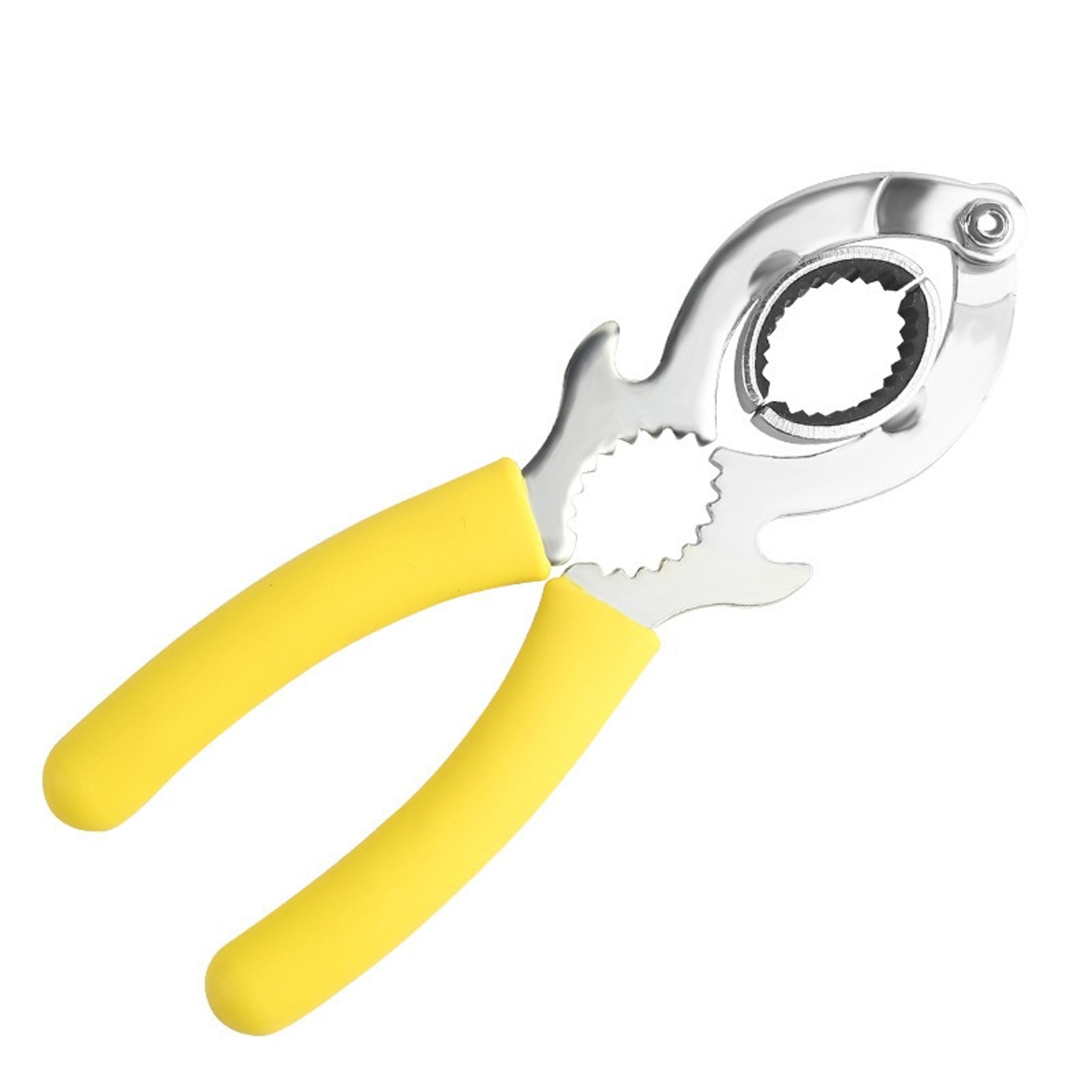 premium 3 in 1 faucet wrench & faucet aerator removal tool multifunction plumbing tool with bottle opener & pliers