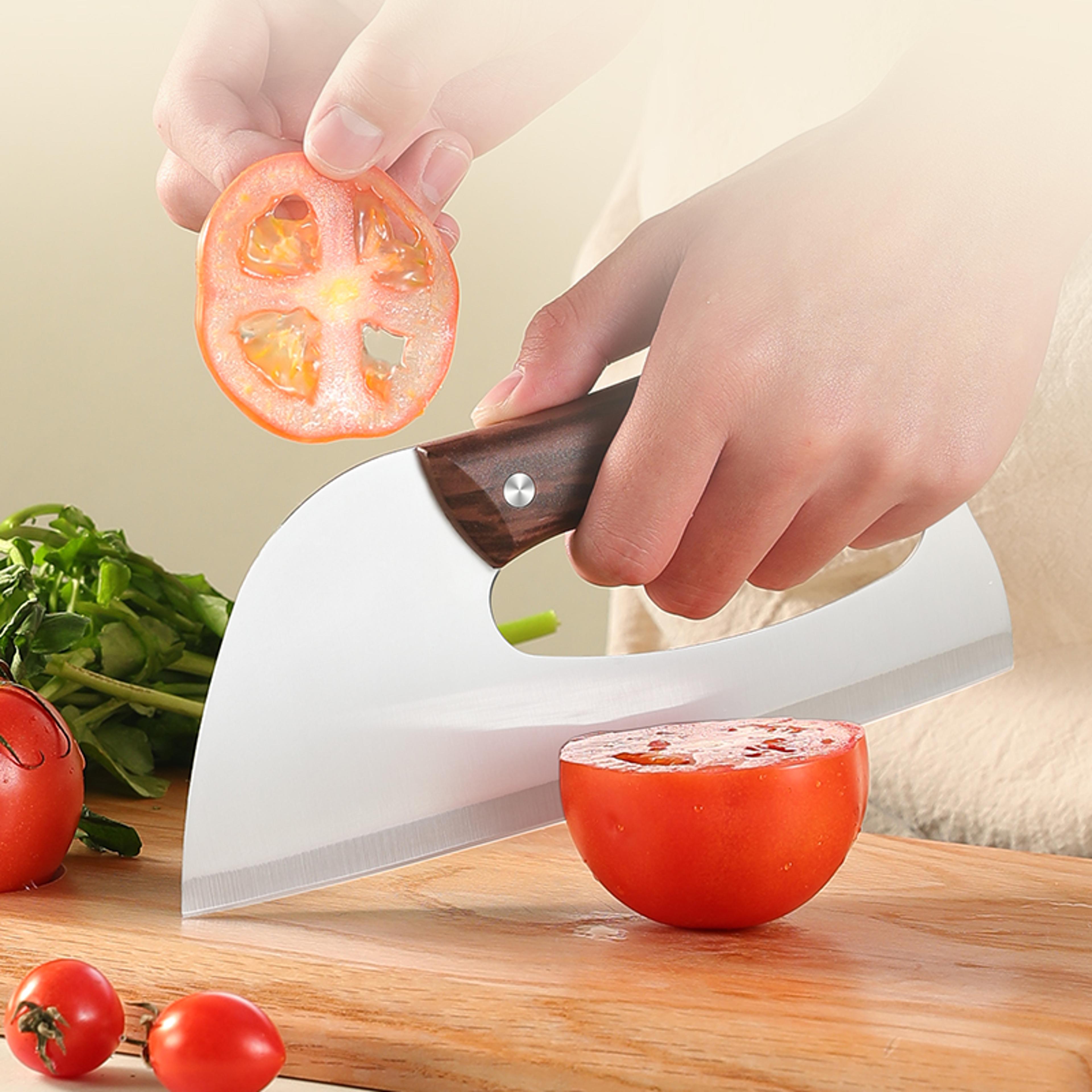 Premium Labor Saving Forged Kitchen Knife For Effortless Cutting  Slicing 1