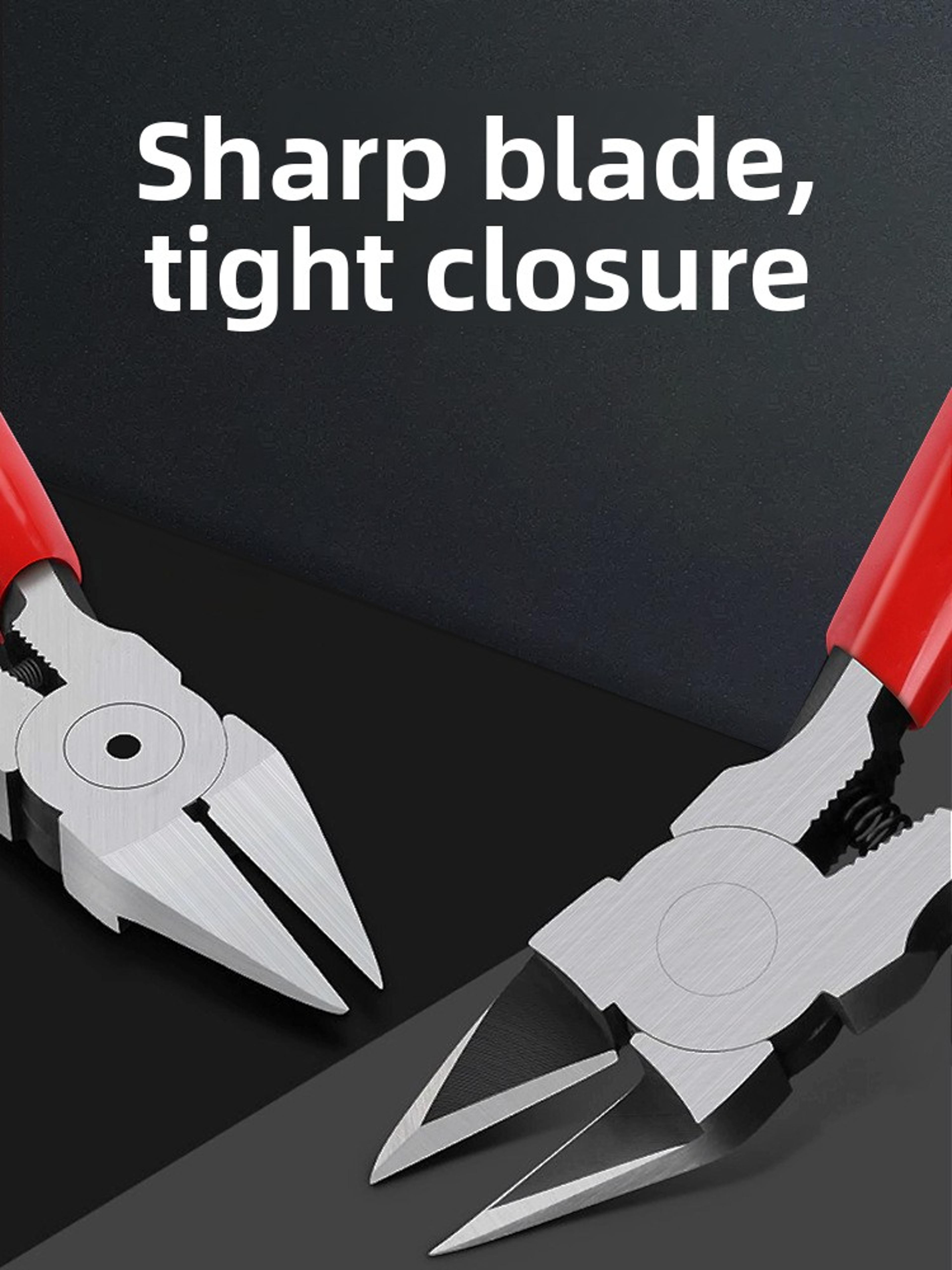 Professional Precision Flush Cutter Diagonal Cutting Pliers Sharp Wire Cutting Tool For Electronics 6