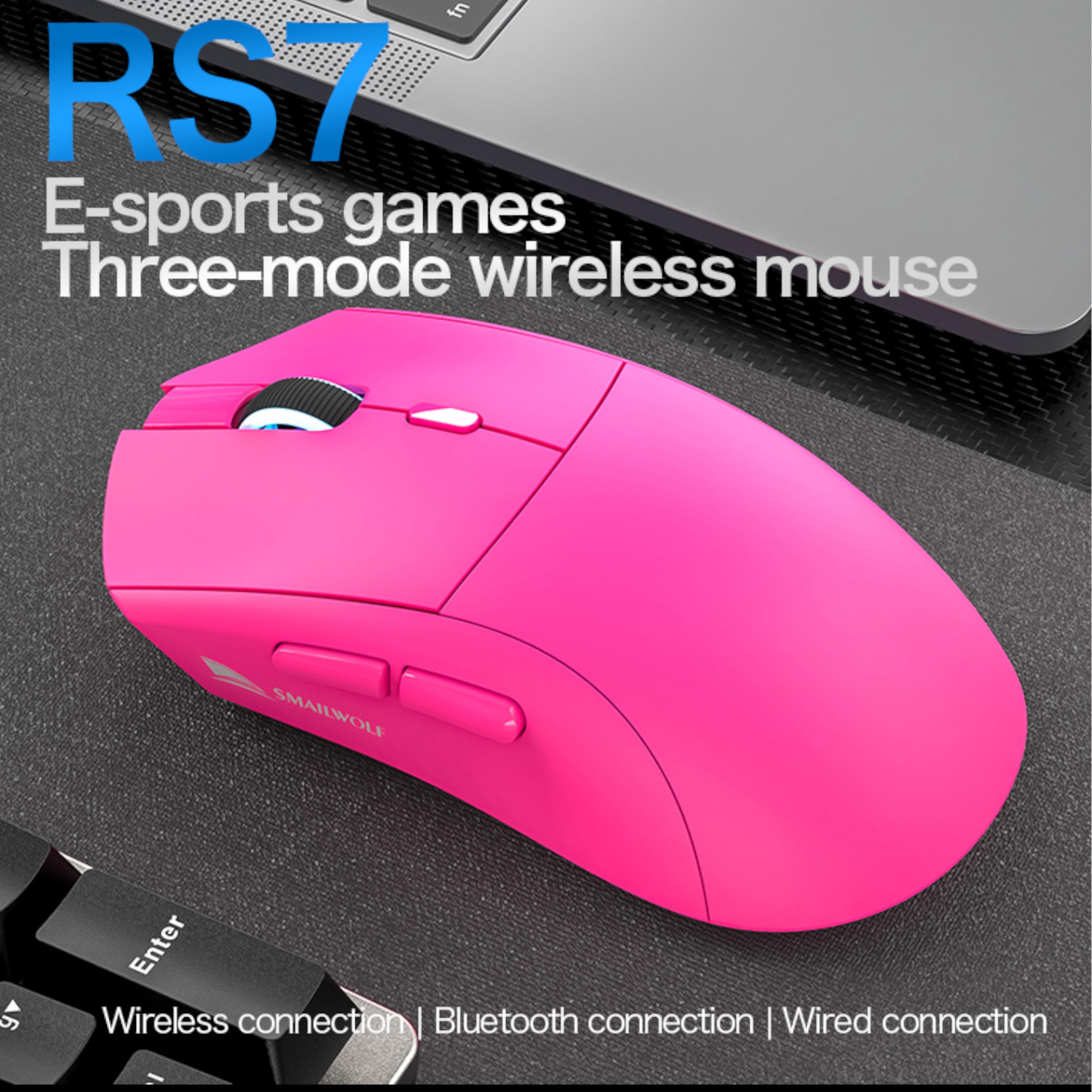Smailwolf RS7 TriMode Wireless Gaming Mouse With Sensor  Programmable Macros 2