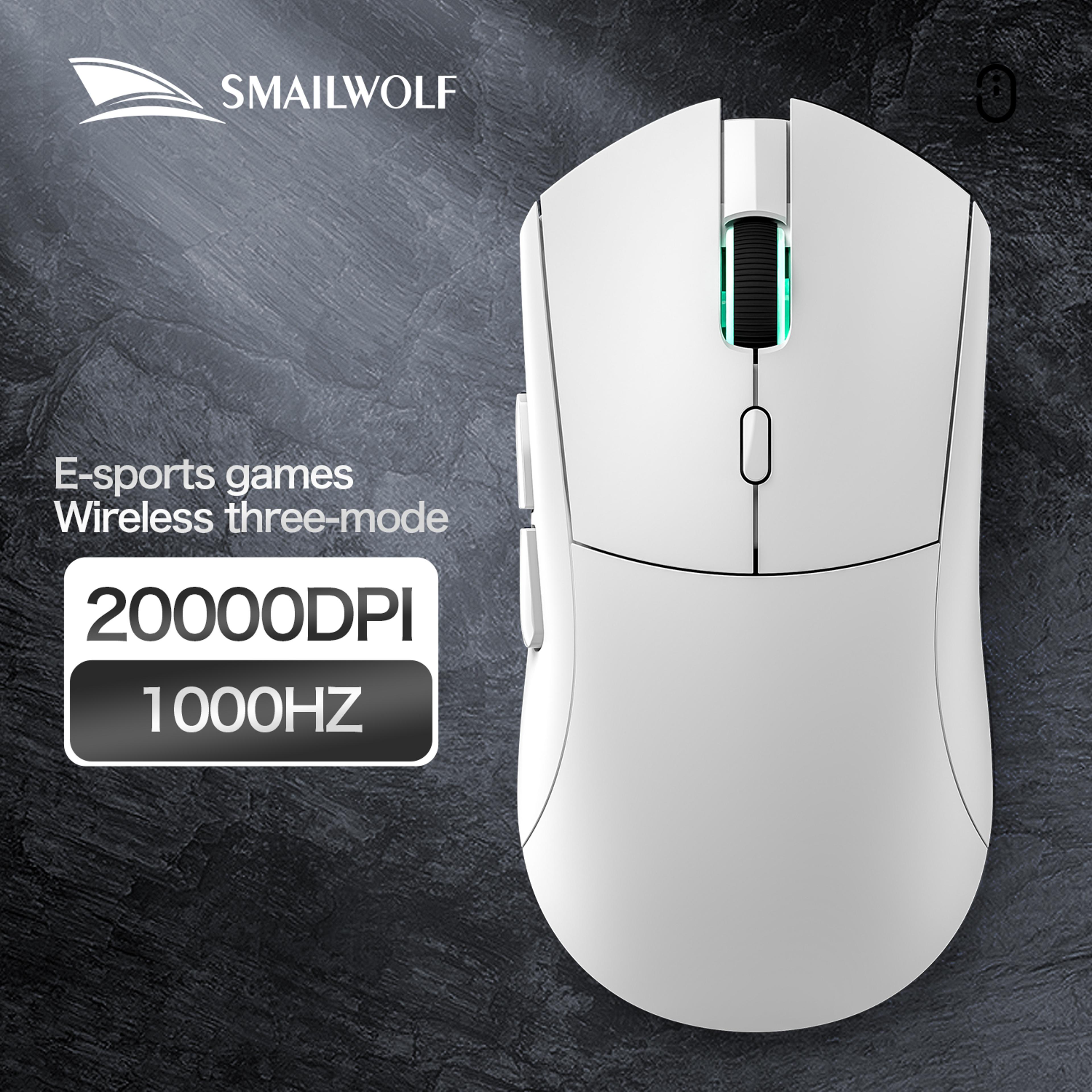 Smailwolf RS7 TriMode Wireless Gaming Mouse With Sensor  Programmable Macros 5