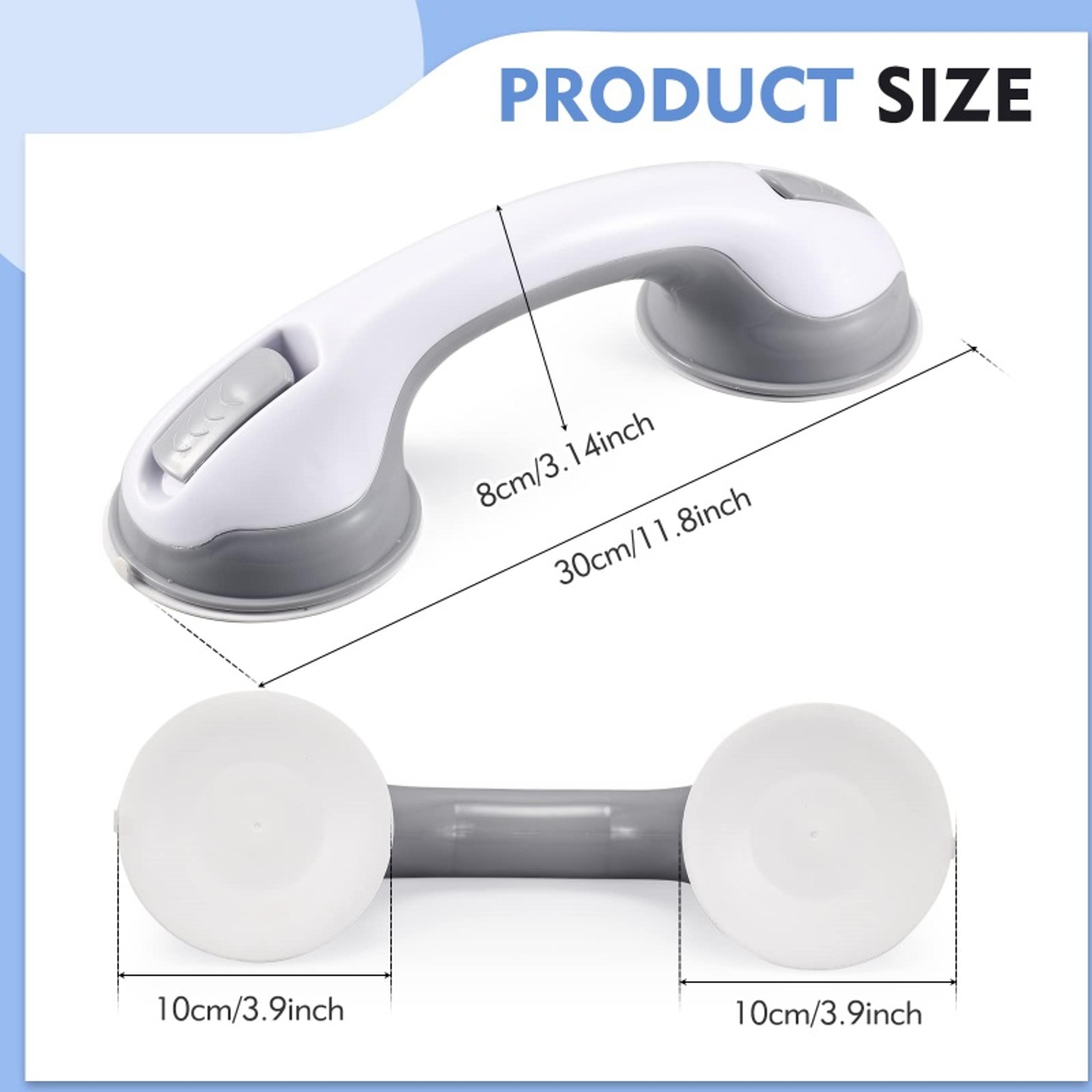SecureGrip Suction Shower Grab Bars  Non Slip Bathroom Safety Handles For Seniors  Families 2
