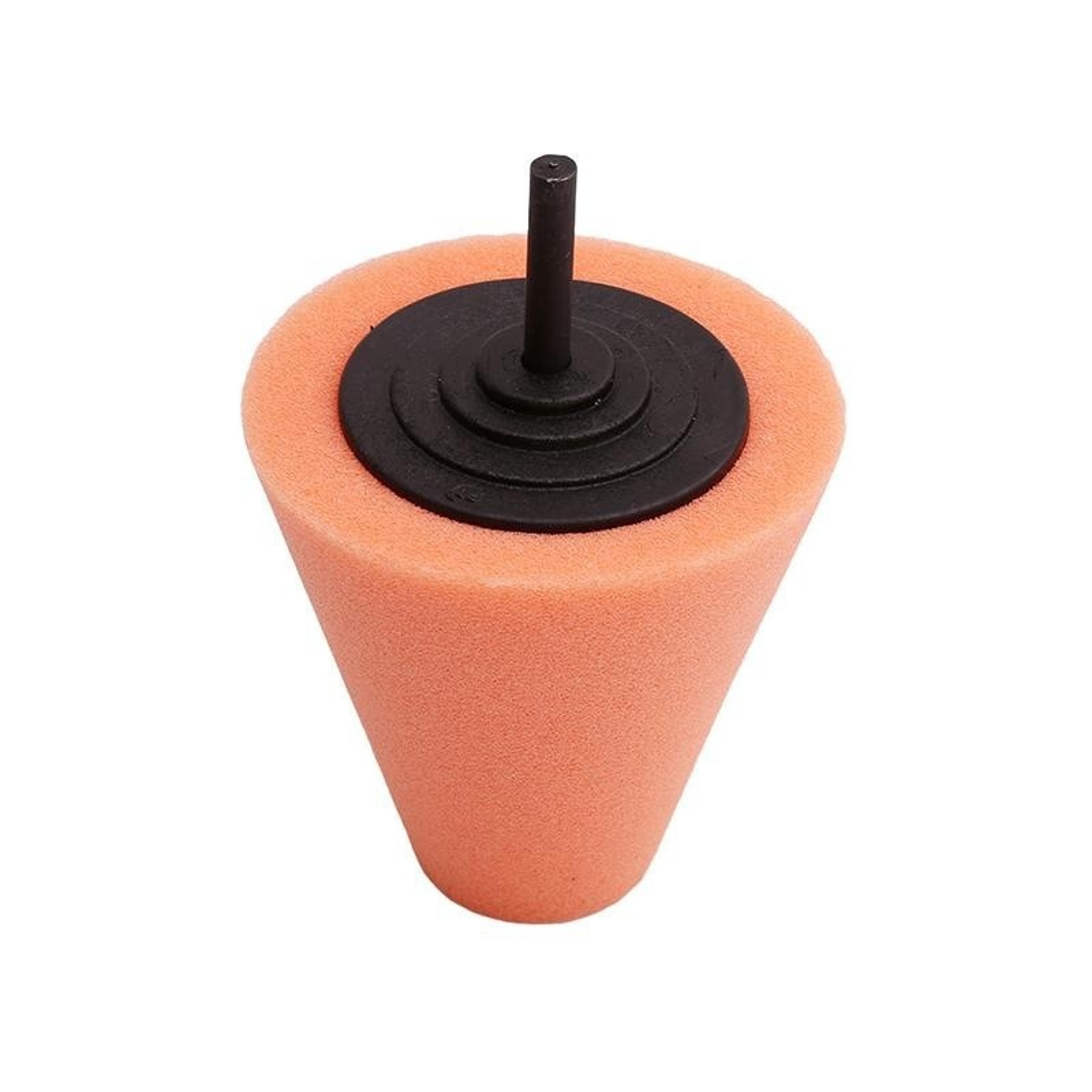 Precision Cone Wheel Polishing Sponge Set For Rims Metal  Plastic Detailing 3