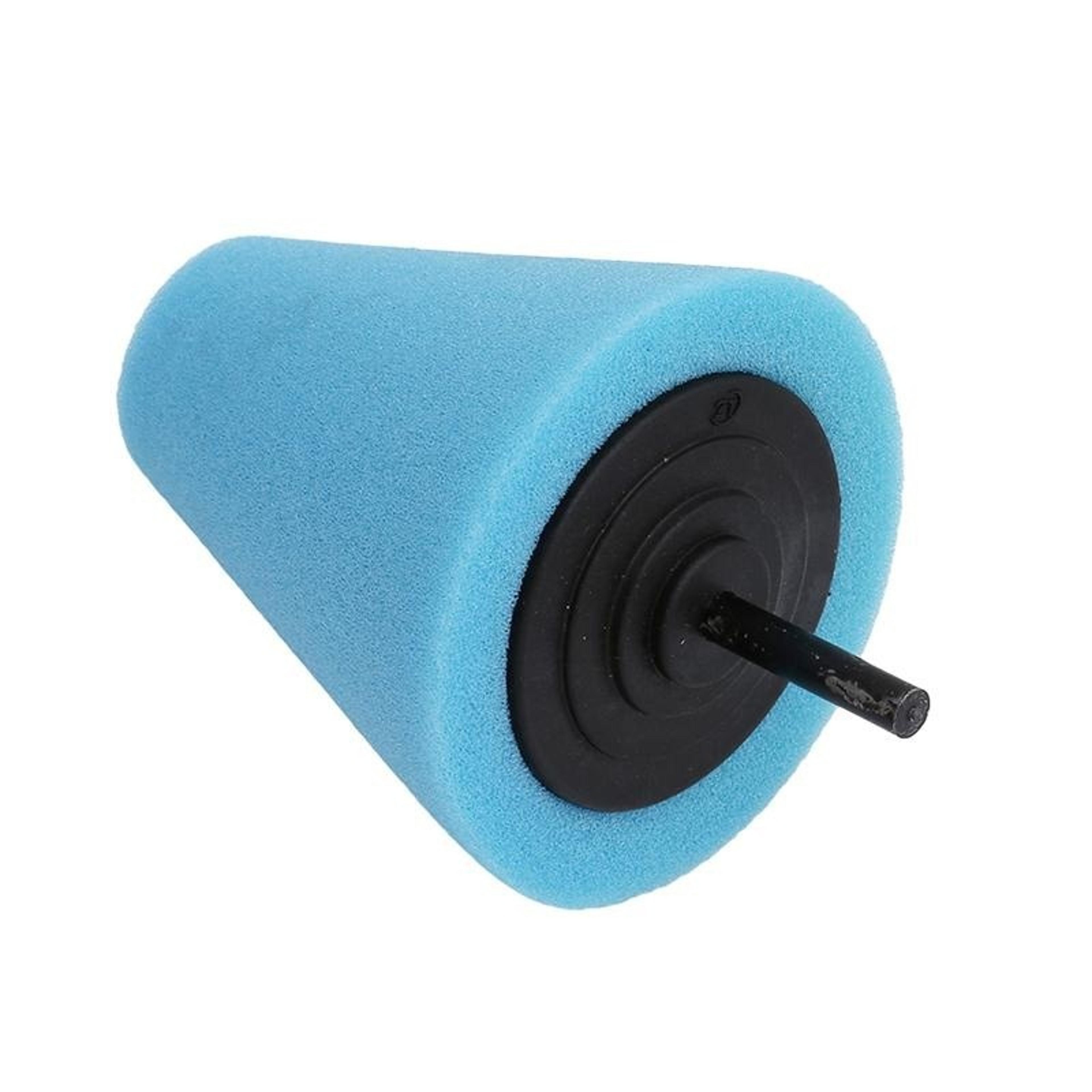 Precision Cone Wheel Polishing Sponge Set For Rims Metal  Plastic Detailing 1