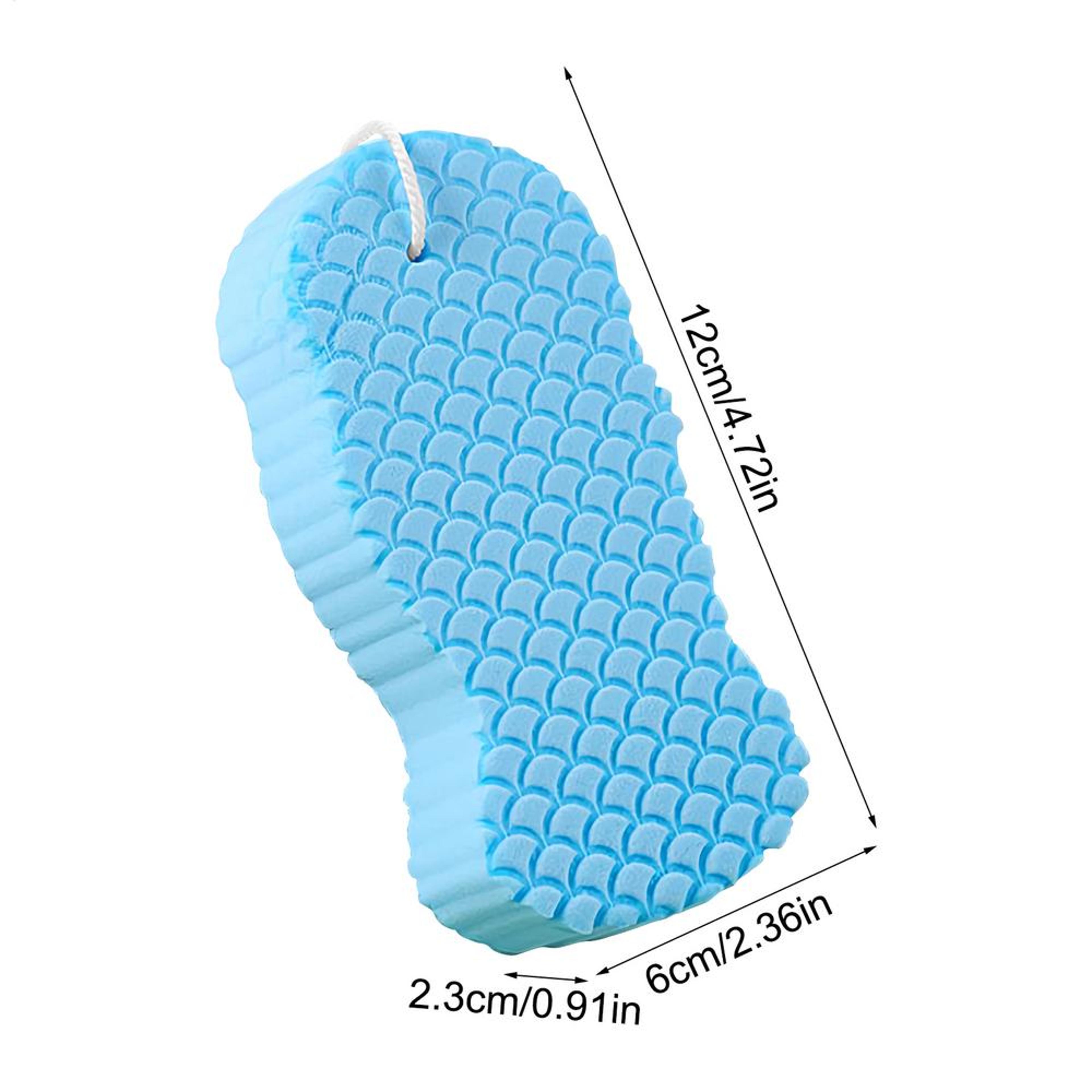 GlowRenew Magic Exfoliating Bath Sponge For Smooth Skin And Deep Body Cleansing 8