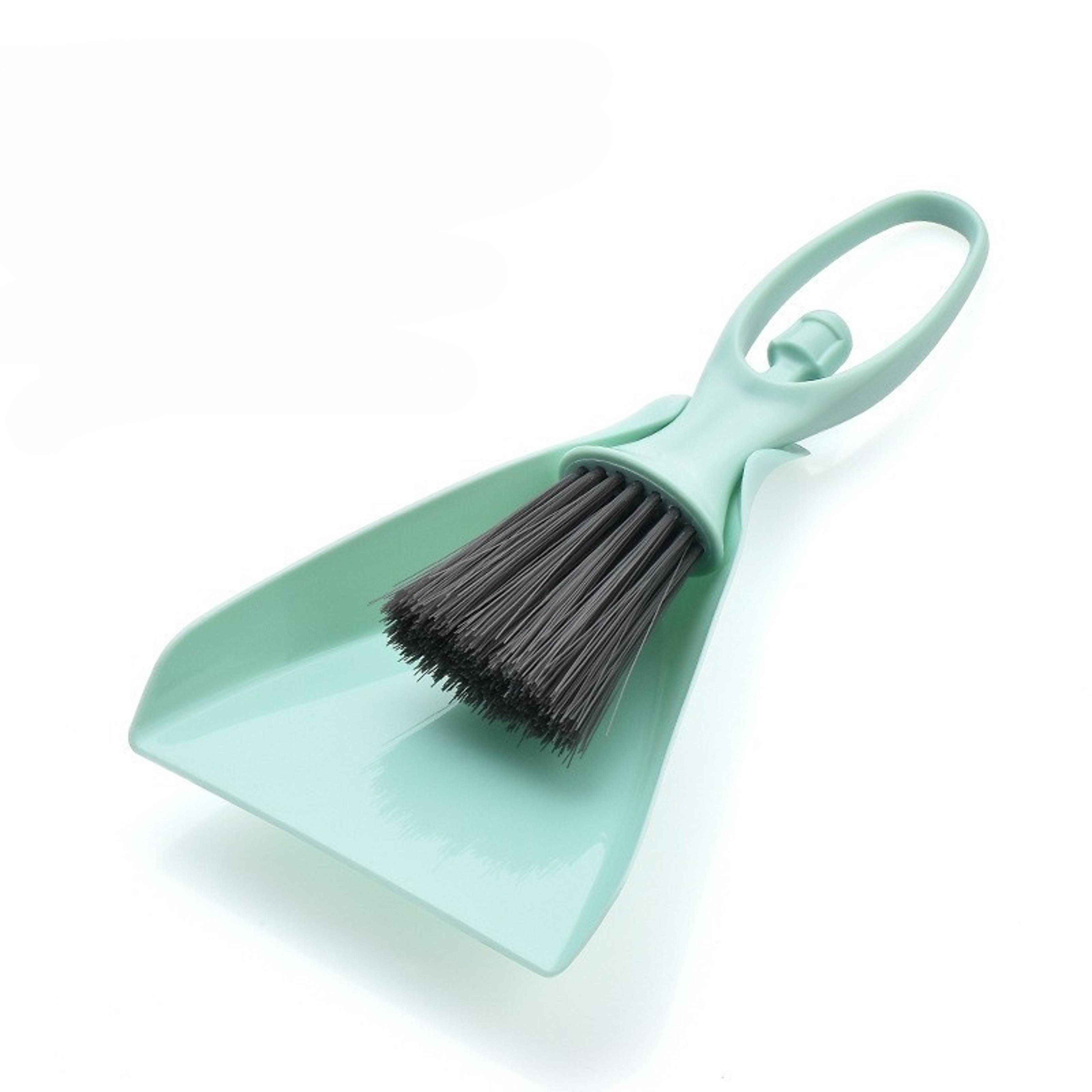 Portable Nordic Desktop Mini Broom  Dustpan Set Compact Tabletop Cleaning Tool 6