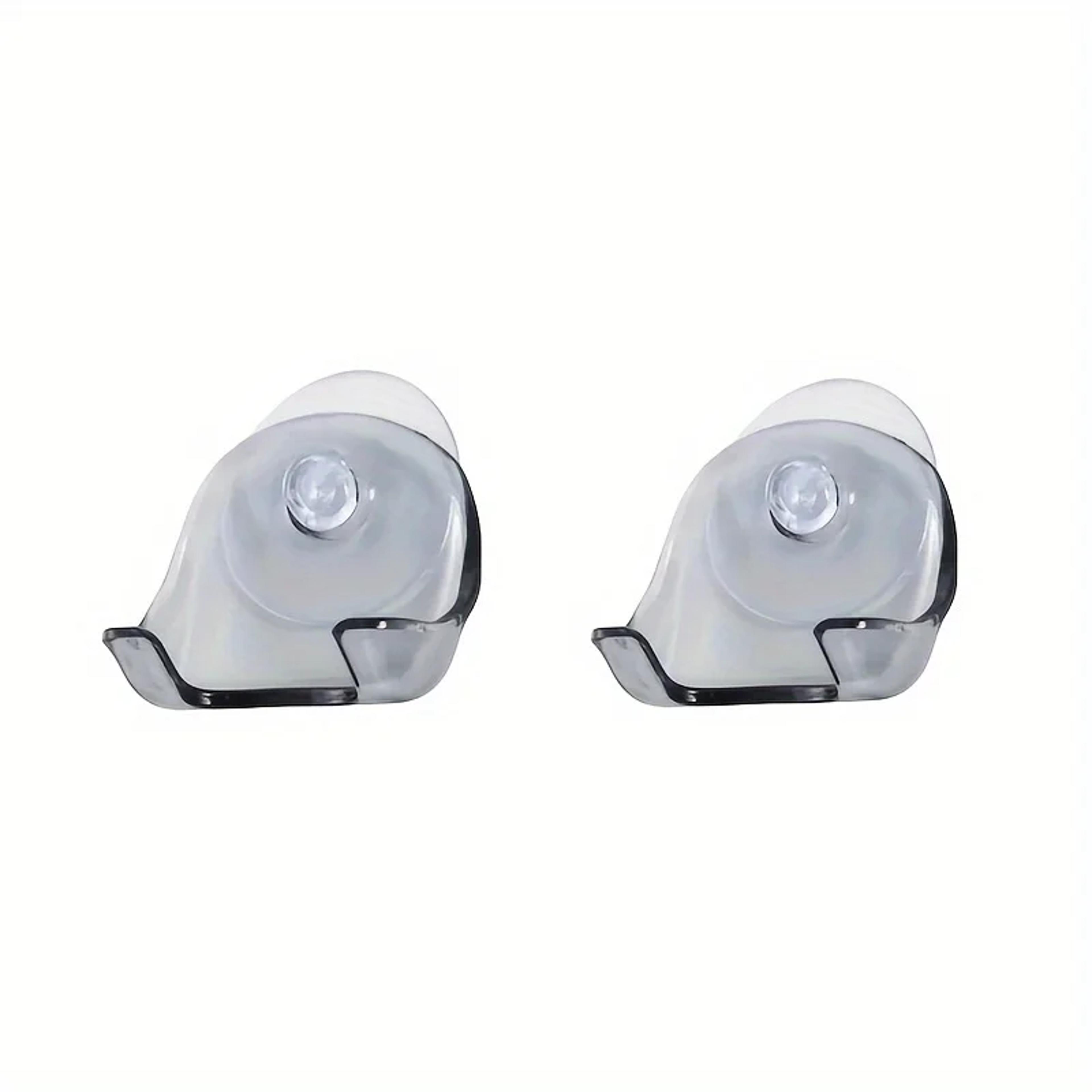 SecureGrip Suction Cup Shower Razor Holder Wall Mount For Bathroom Razor Storage 2