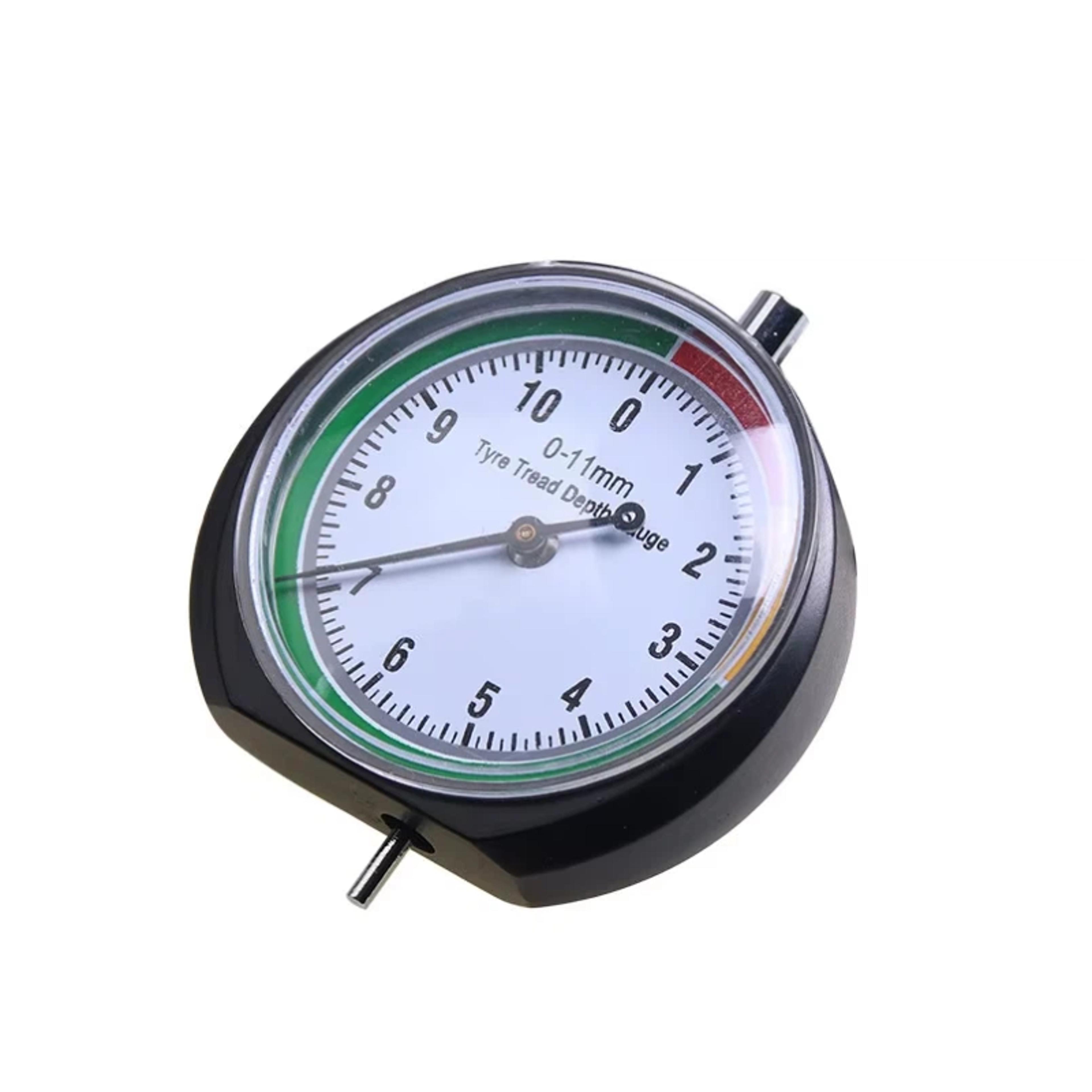 Precision Tire Tread Depth Gauge Kit High Accuracy Tire Wear Measuring Tool With Storage Bag 6