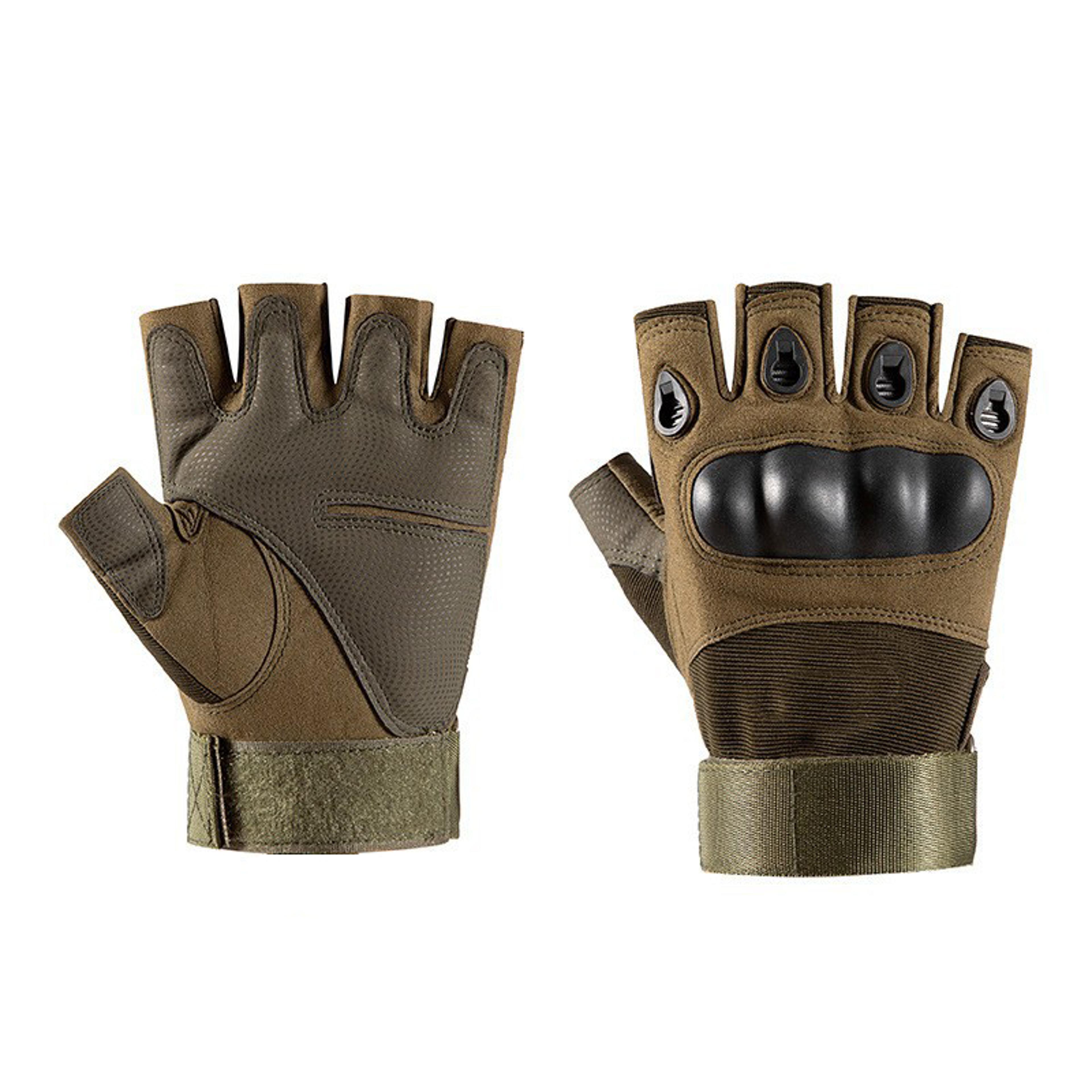 Elite Fingerless Tactical Gloves Anti Slip Breathable Outdoor Gloves For Cycling  Hiking 8