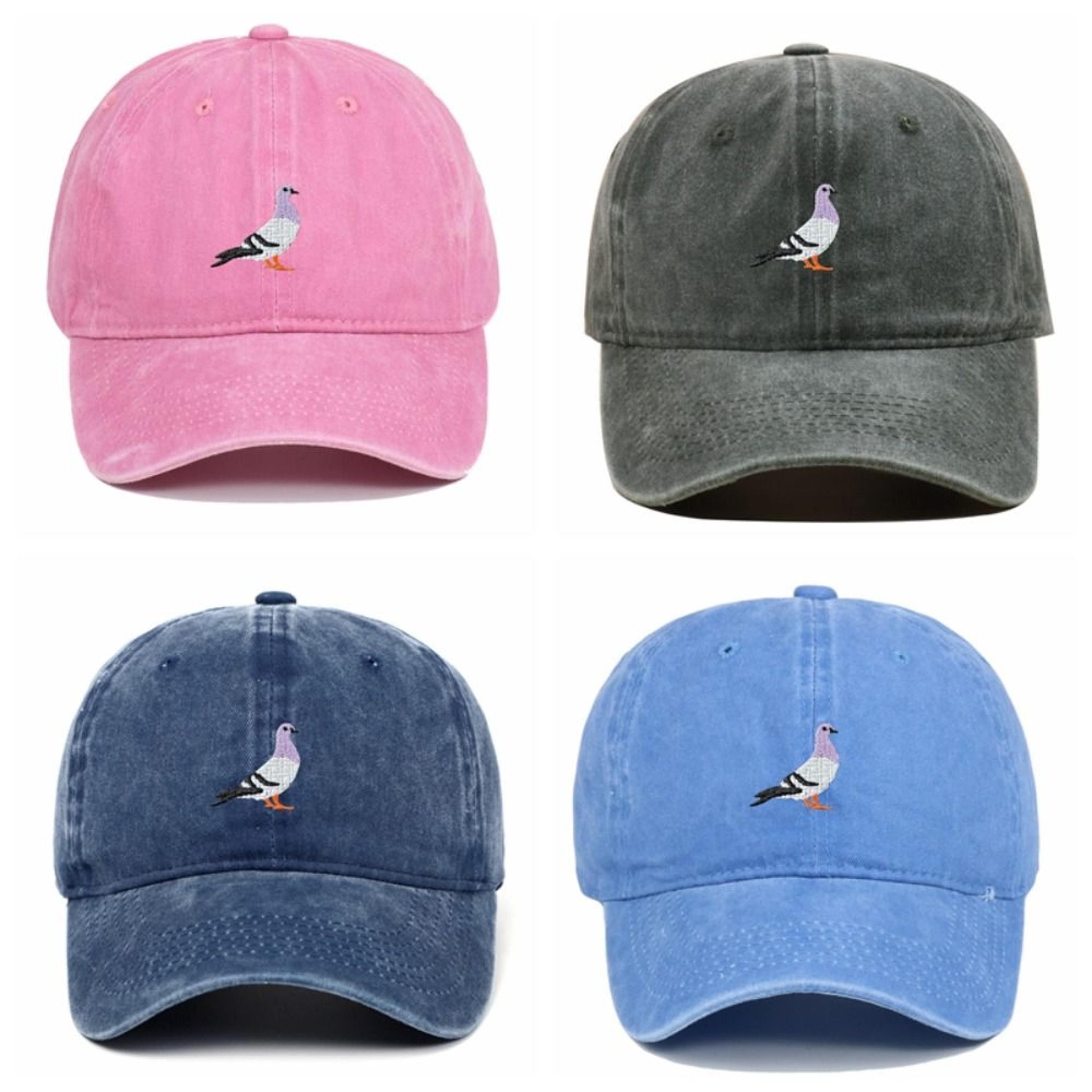 Pigeon Embroidered Adjustable Baseball Cap For Outdoor Adventures  Everyday Sun Protection 3