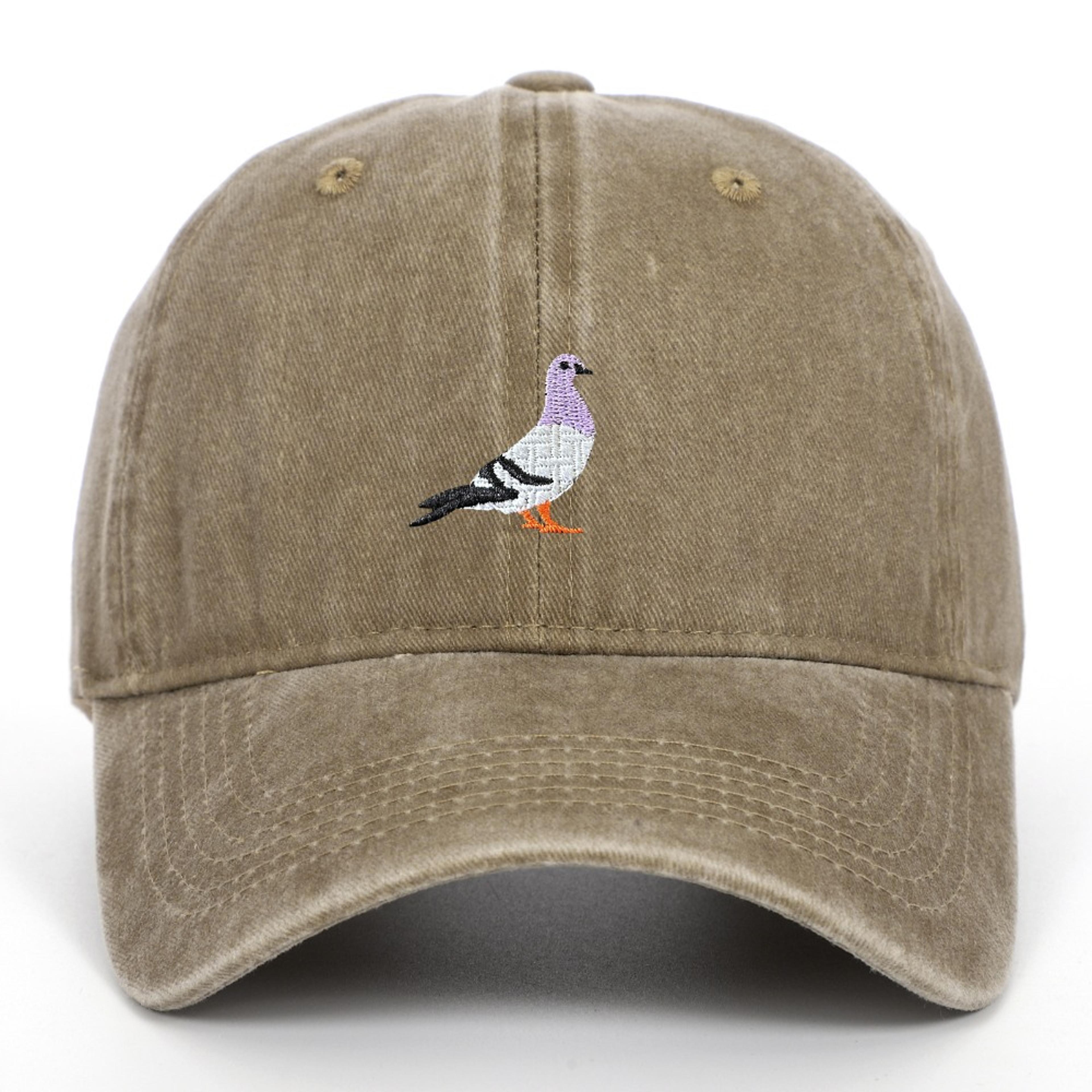 Pigeon Embroidered Adjustable Baseball Cap For Outdoor Adventures  Everyday Sun Protection 7