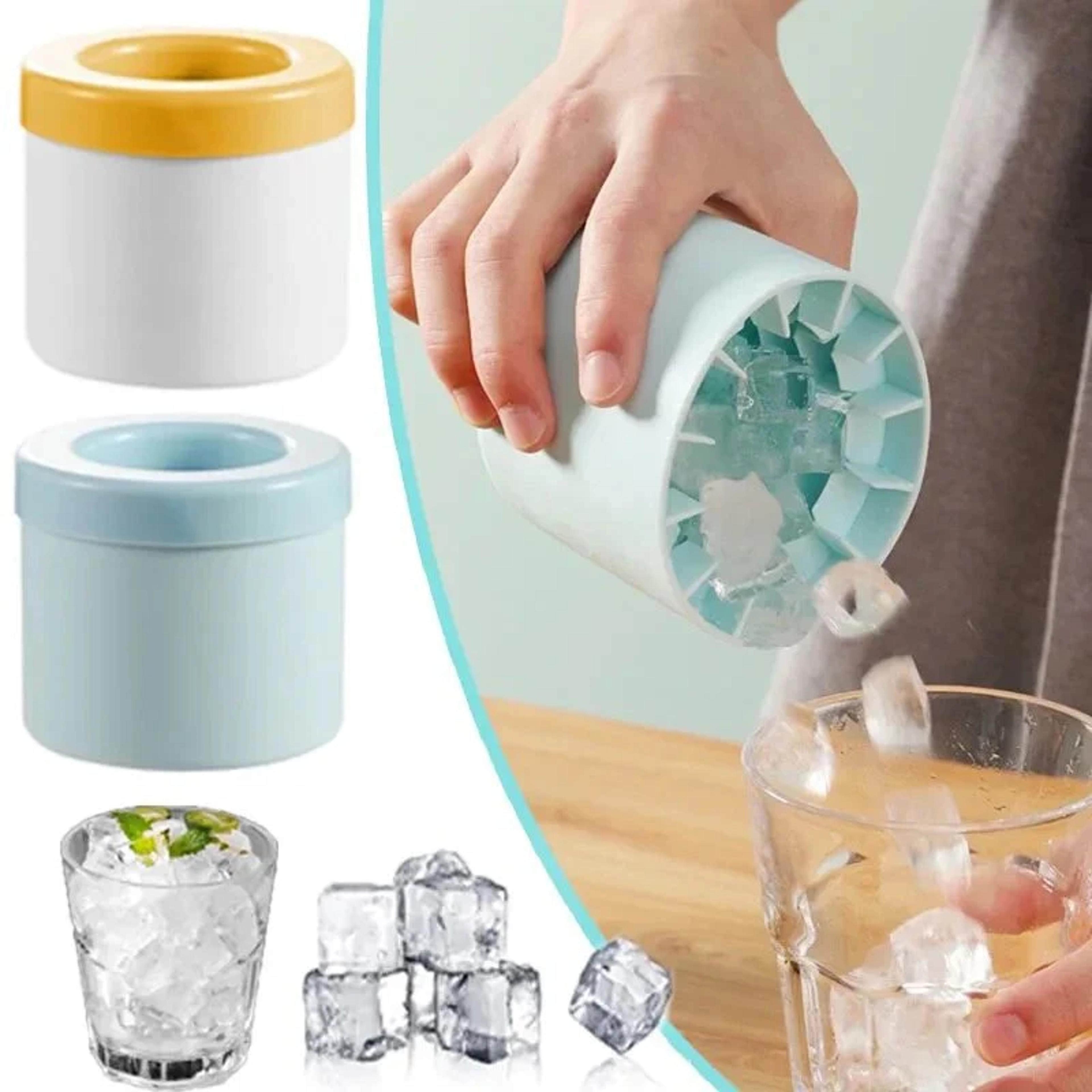 Crystal Chill Ice Sphere Maker Bucket Silicone Round Ice Cube Mold For Cocktails Whiskey  Summer Dr 1
