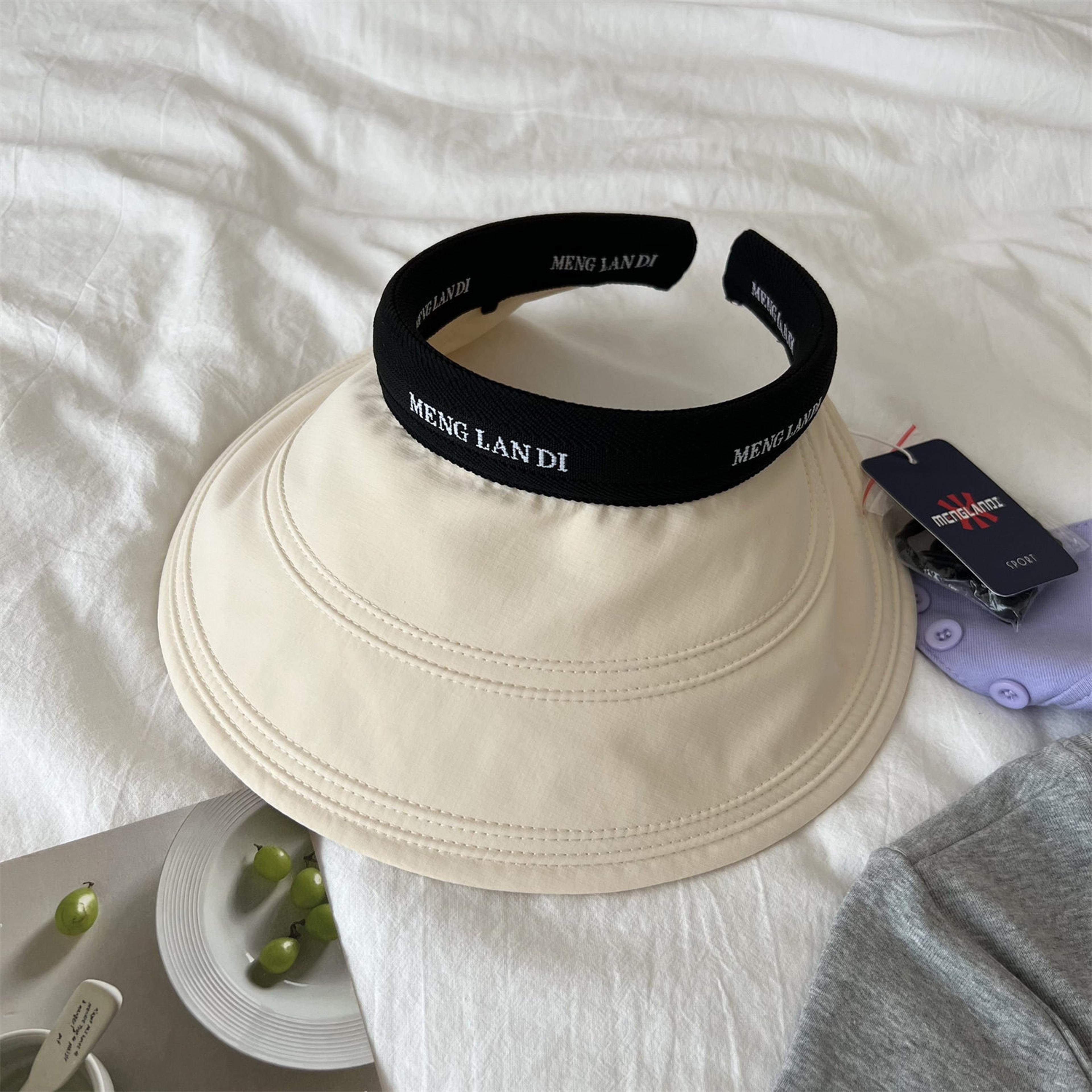 SunShield Wide Brim UV Sun Visor Hat For Women  Breathable Sun Protection Hat For Summer 5