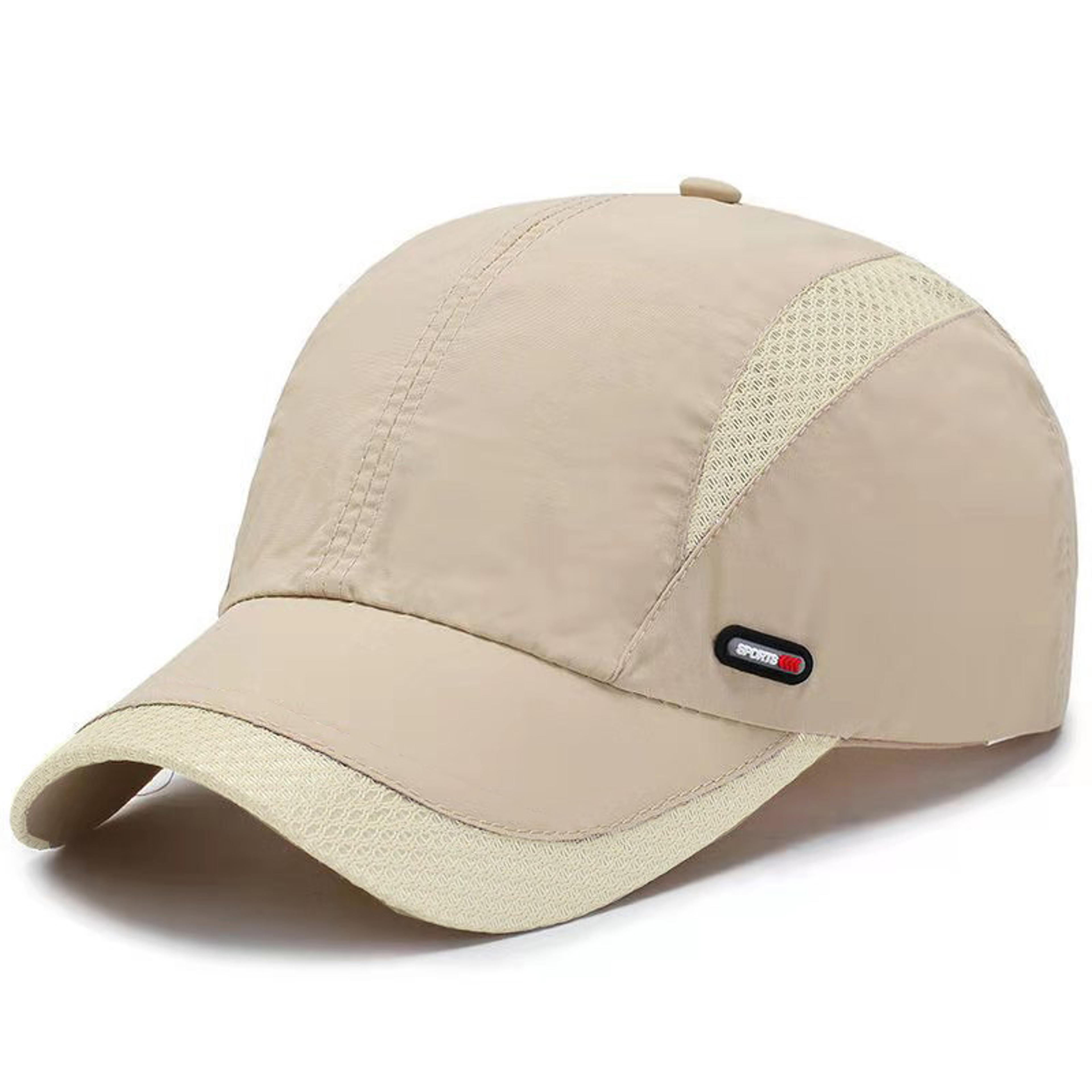 Quick Dry Baseball Cap Adjustable Sports Cap Moisture Wicking Outdoor Sun Hat 6