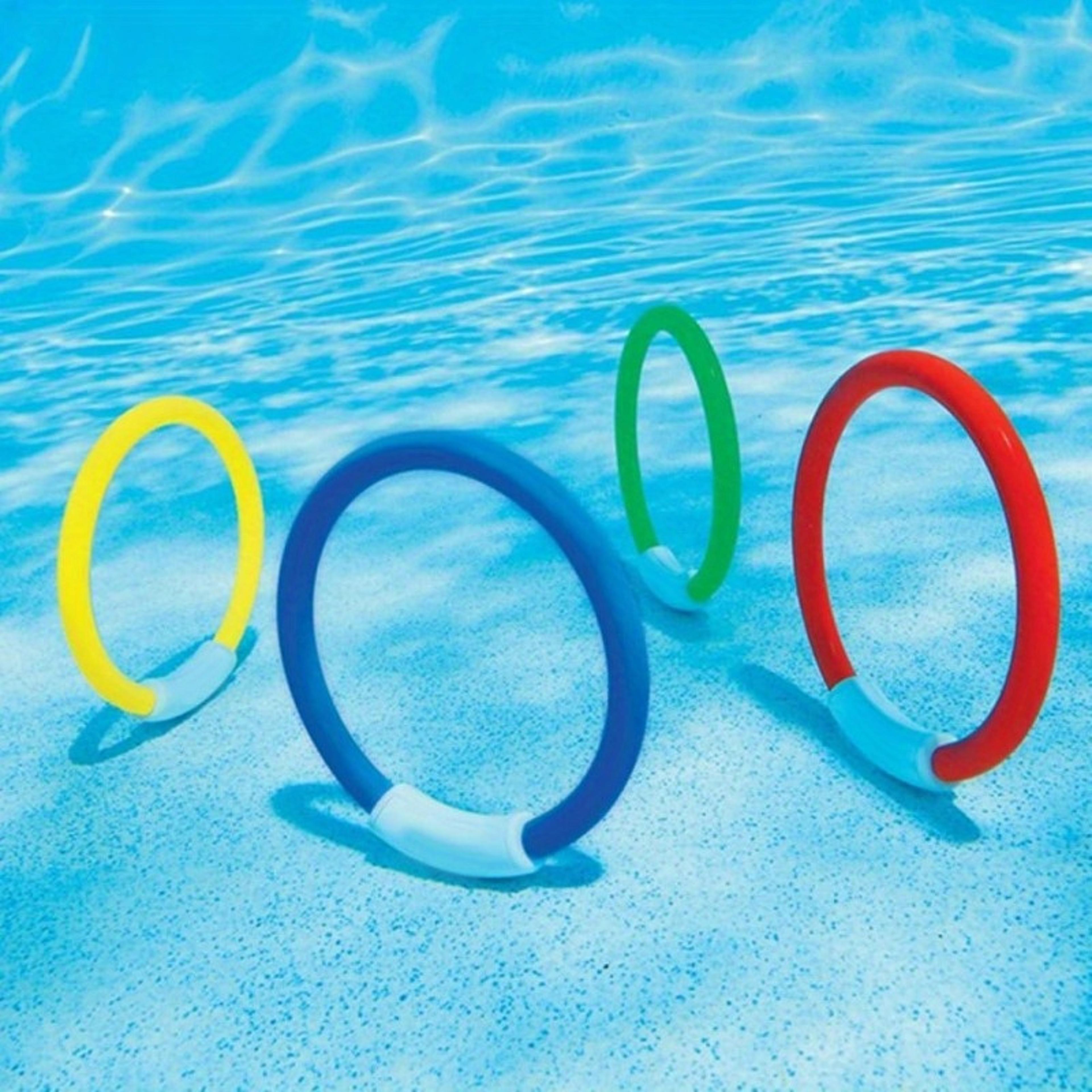 colorsplash diving rings set underwater swimming training rings for kids pool games