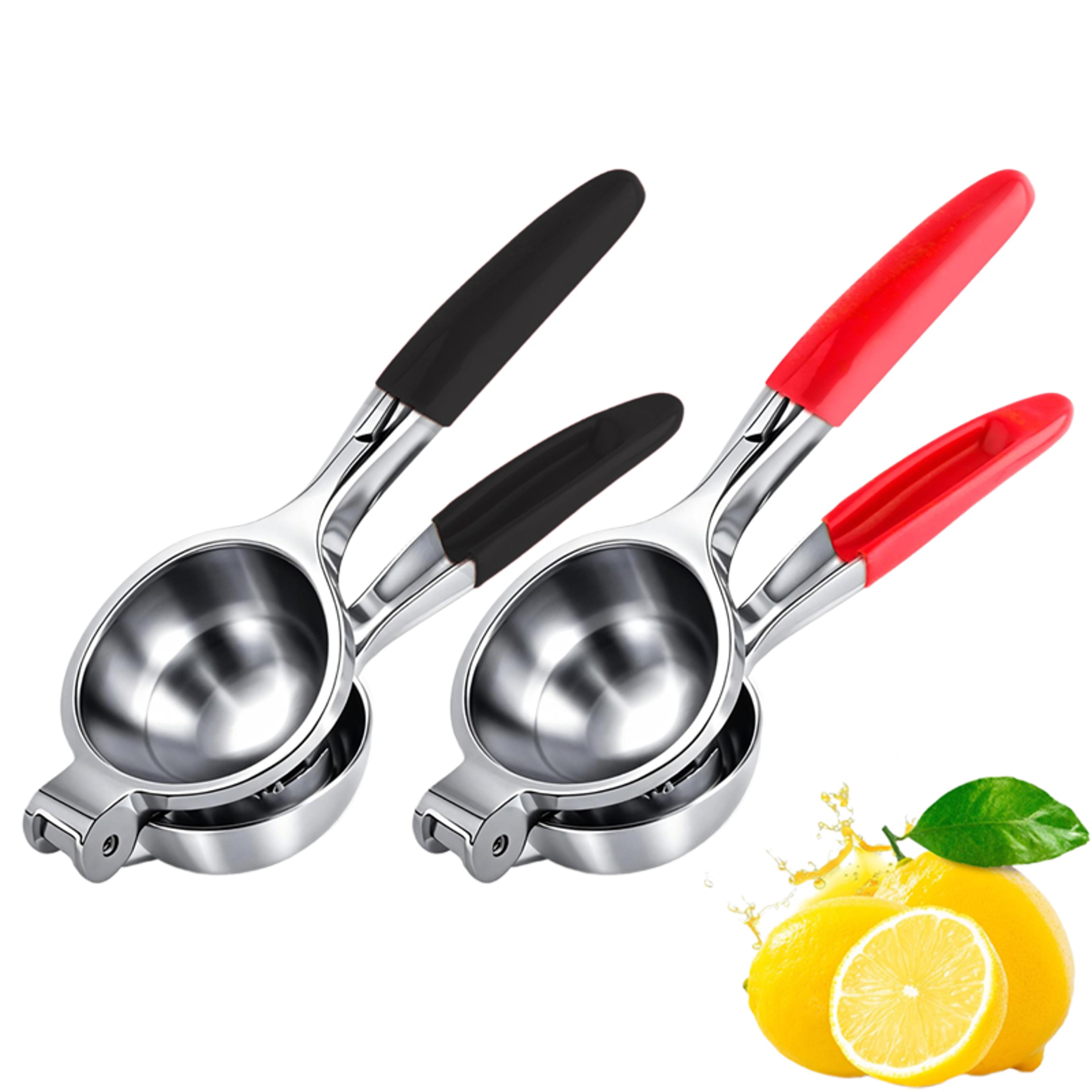 extra large stainless steel lemon squeezer & heavy duty manual citrus press