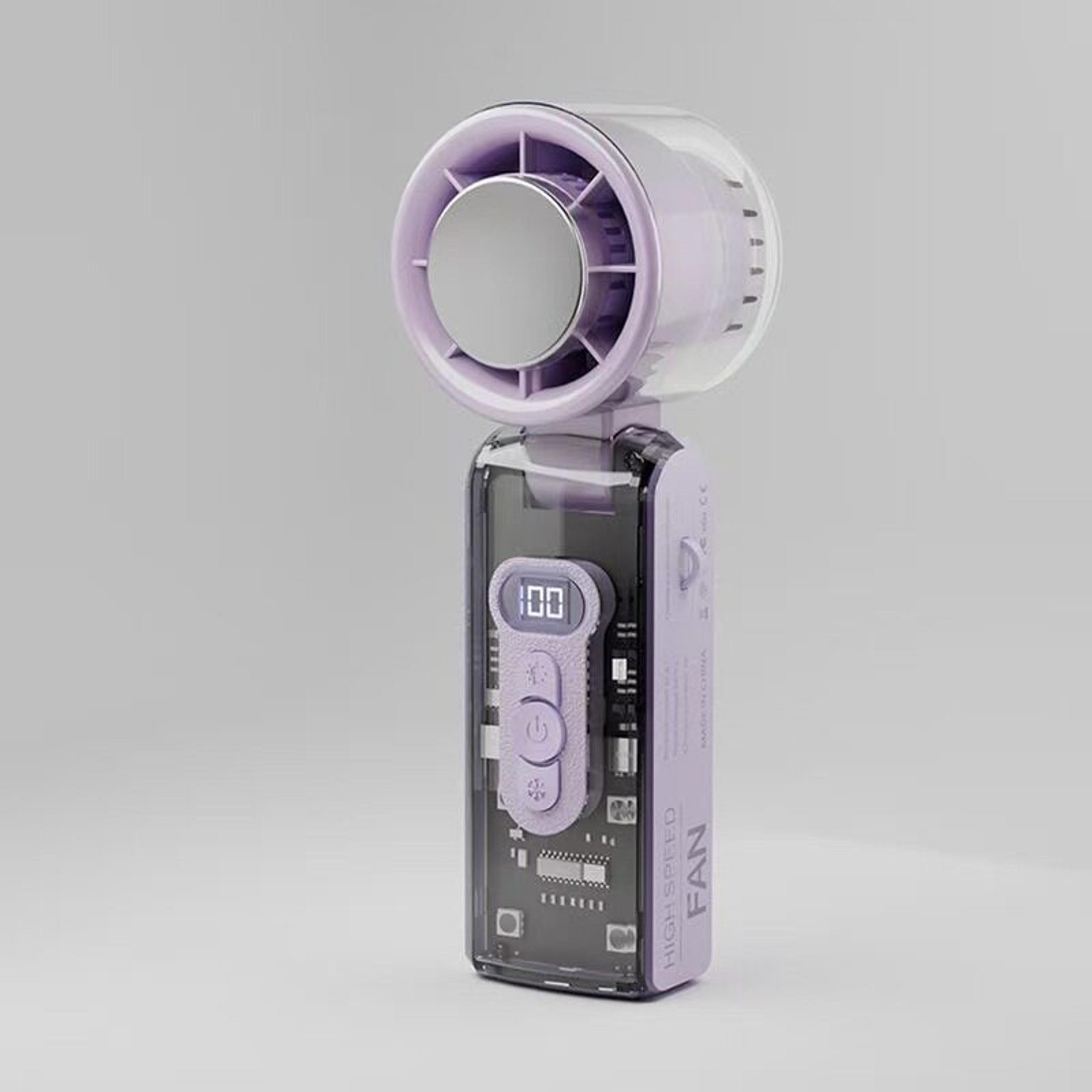 Arctic Breeze Portable Neck Cooling Fan With Semiconductor Ice Cooling  Long Battery Life 8