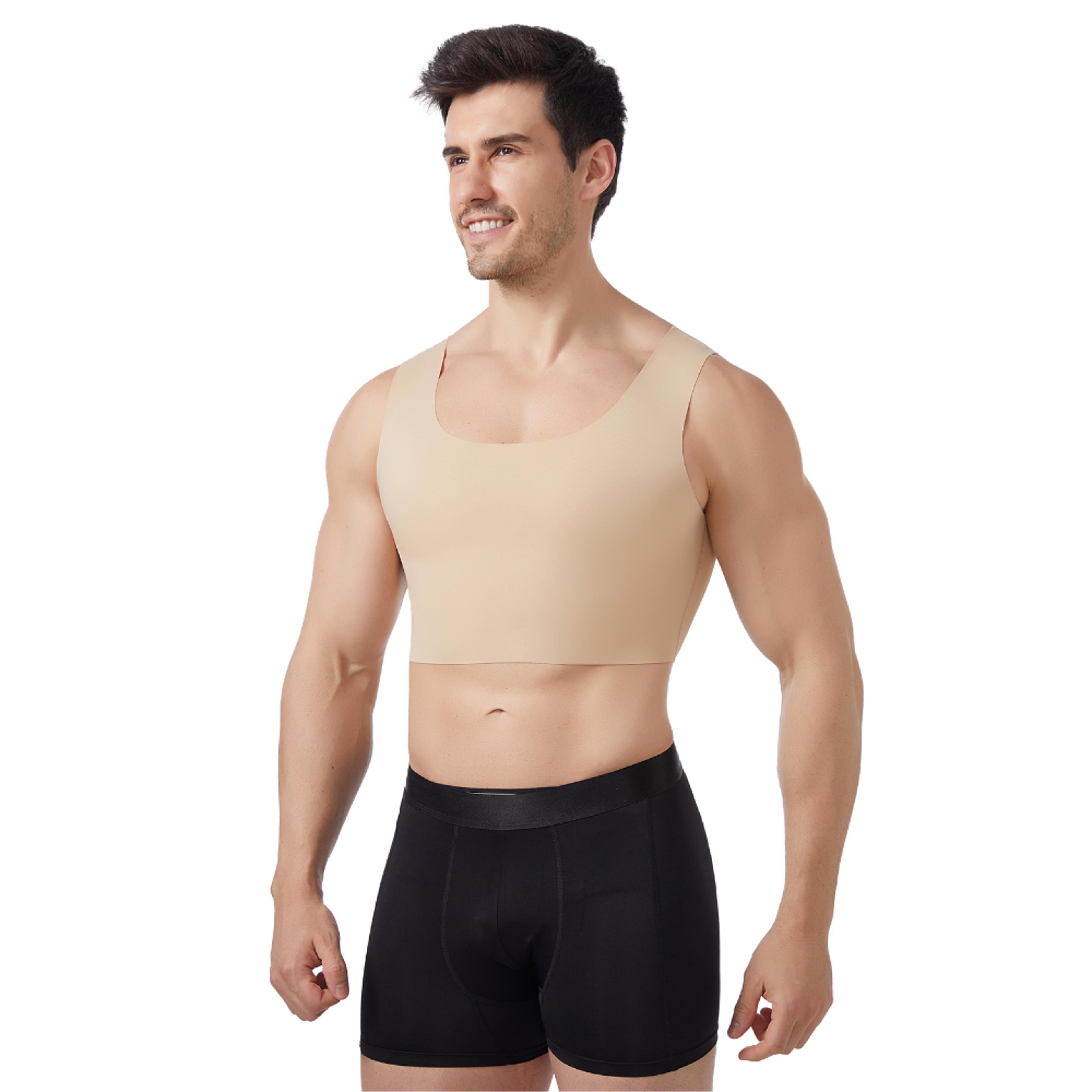 SculptFit Seamless Compression Tank For Men Breathable Body Shaping Undershirt 5