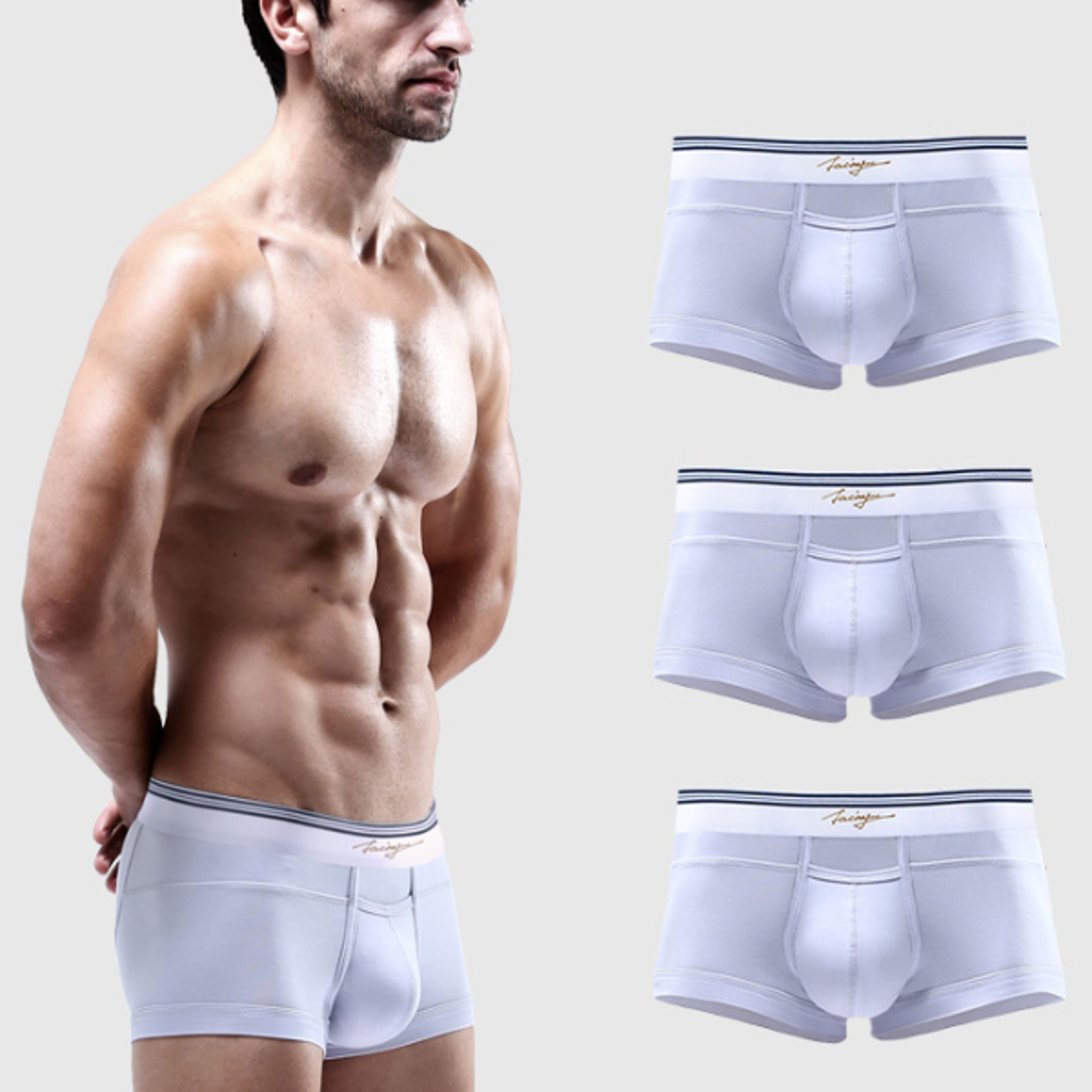 wwwaliexpresodal Boxer Briefs For Men Ultra Soft Breathable Comfort Pouch Underwear 6