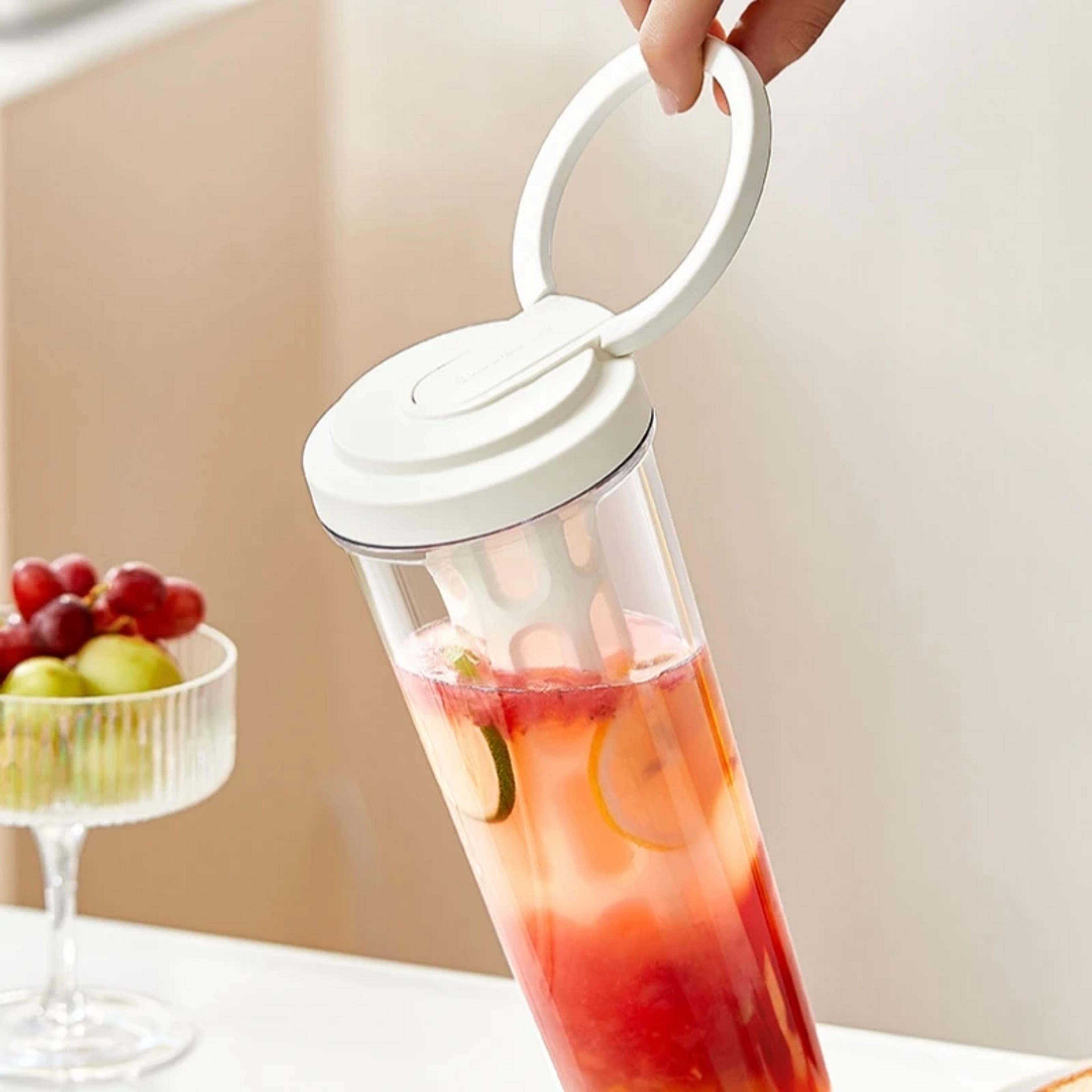 Portable Cold Brew Coffee Maker Pitcher Leakproof Iced Coffee Tea  Fruit Infuser Jug 3
