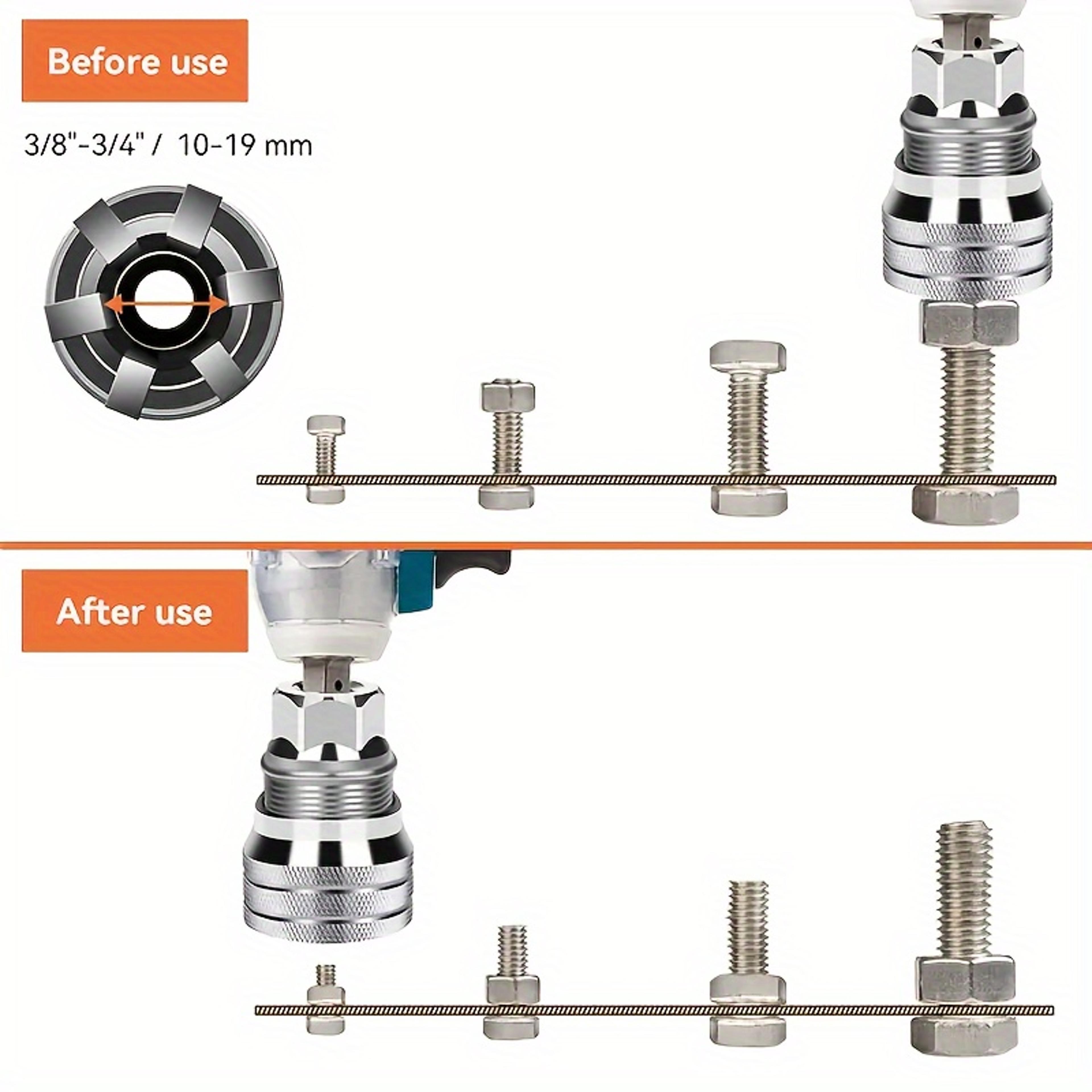 GripMax Universal Socket Wrench Adapter Multi Size Ratchet Tool 4