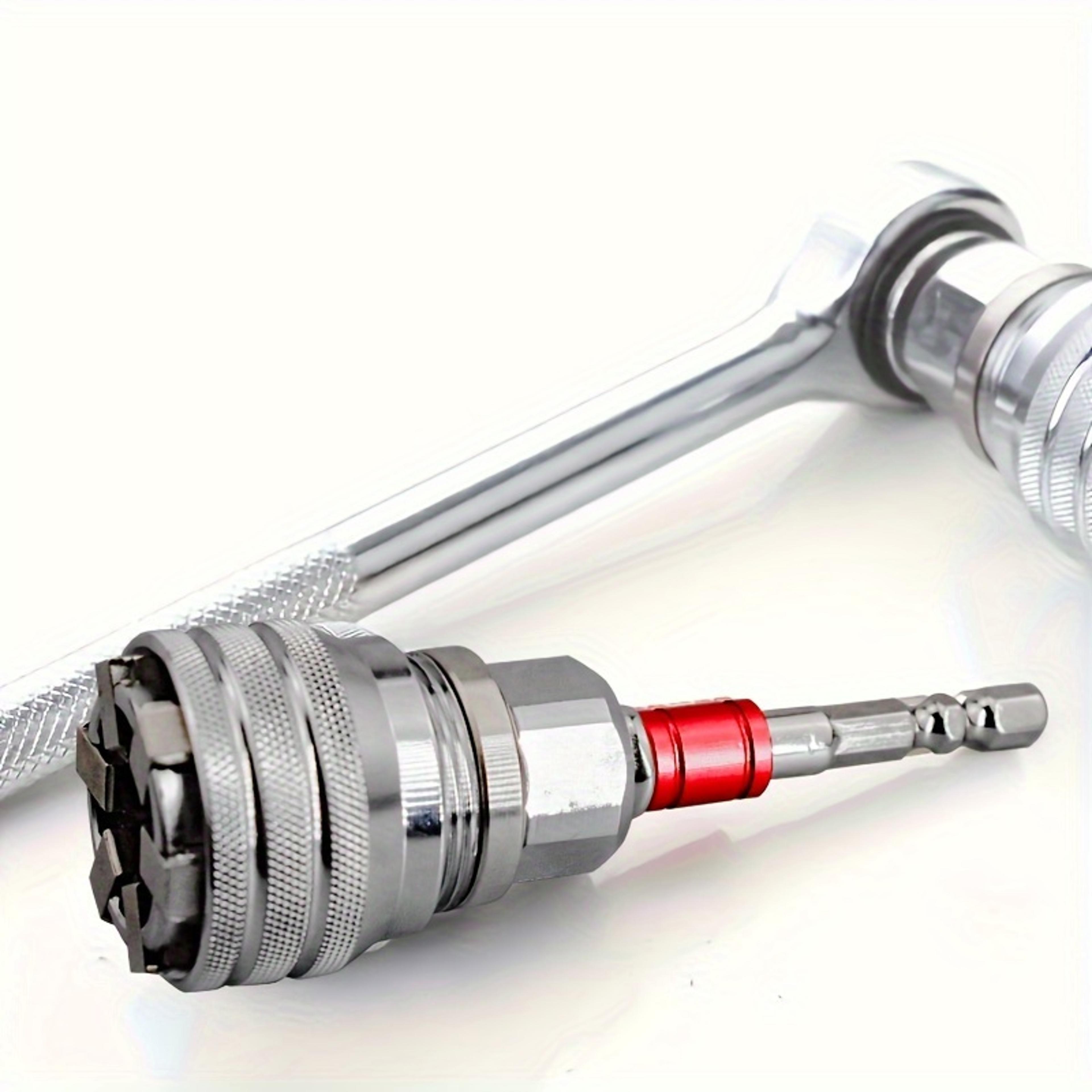 GripMax Universal Socket Wrench Adapter Multi Size Ratchet Tool 0