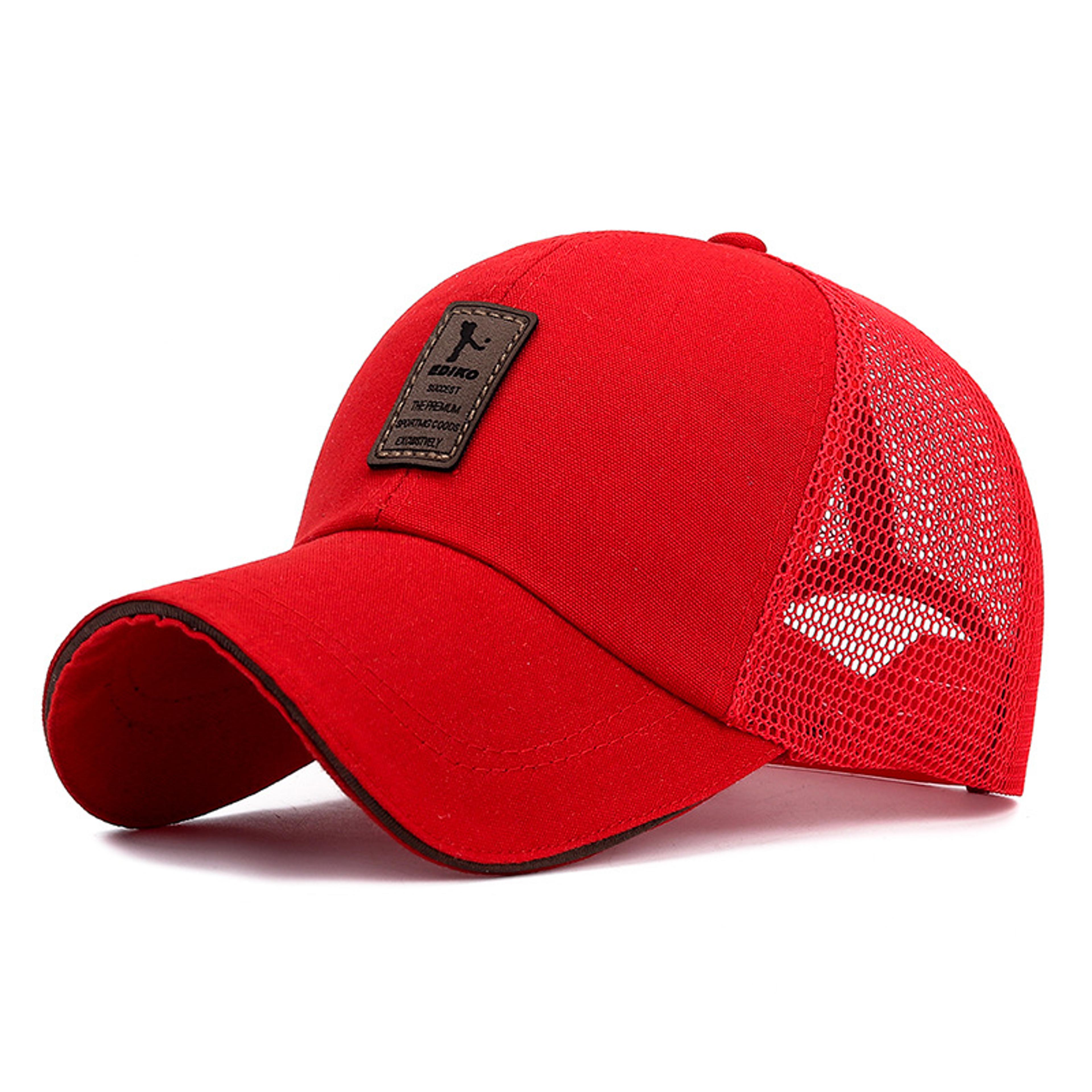 Breathable Mesh Baseball Cap For Men Adjustable Golf Sun Hat Outdoor Sports Cap 17