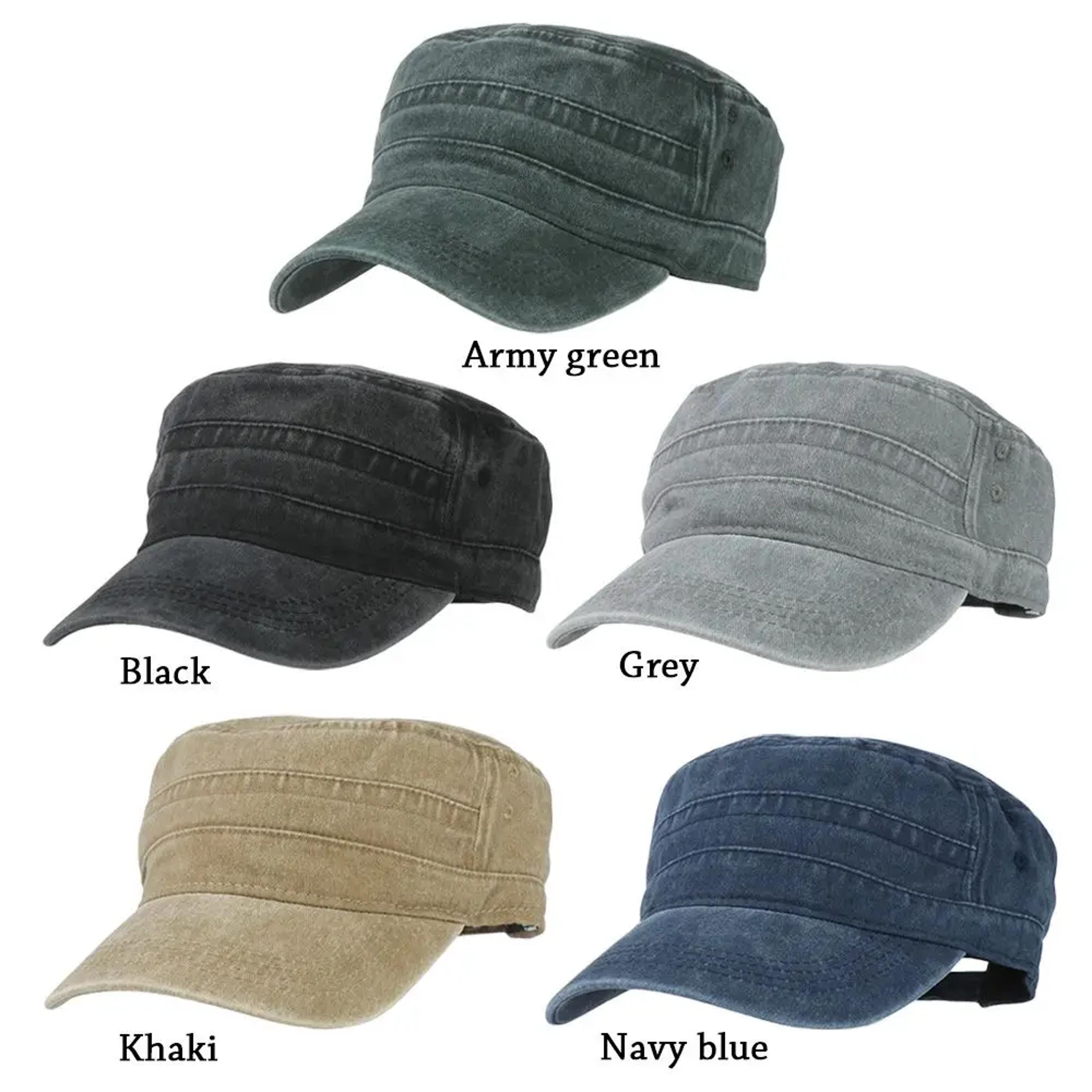 Oversized Washed Cotton Flat Cap For Big Heads Breathable Baseball Cap Sun Hat 1