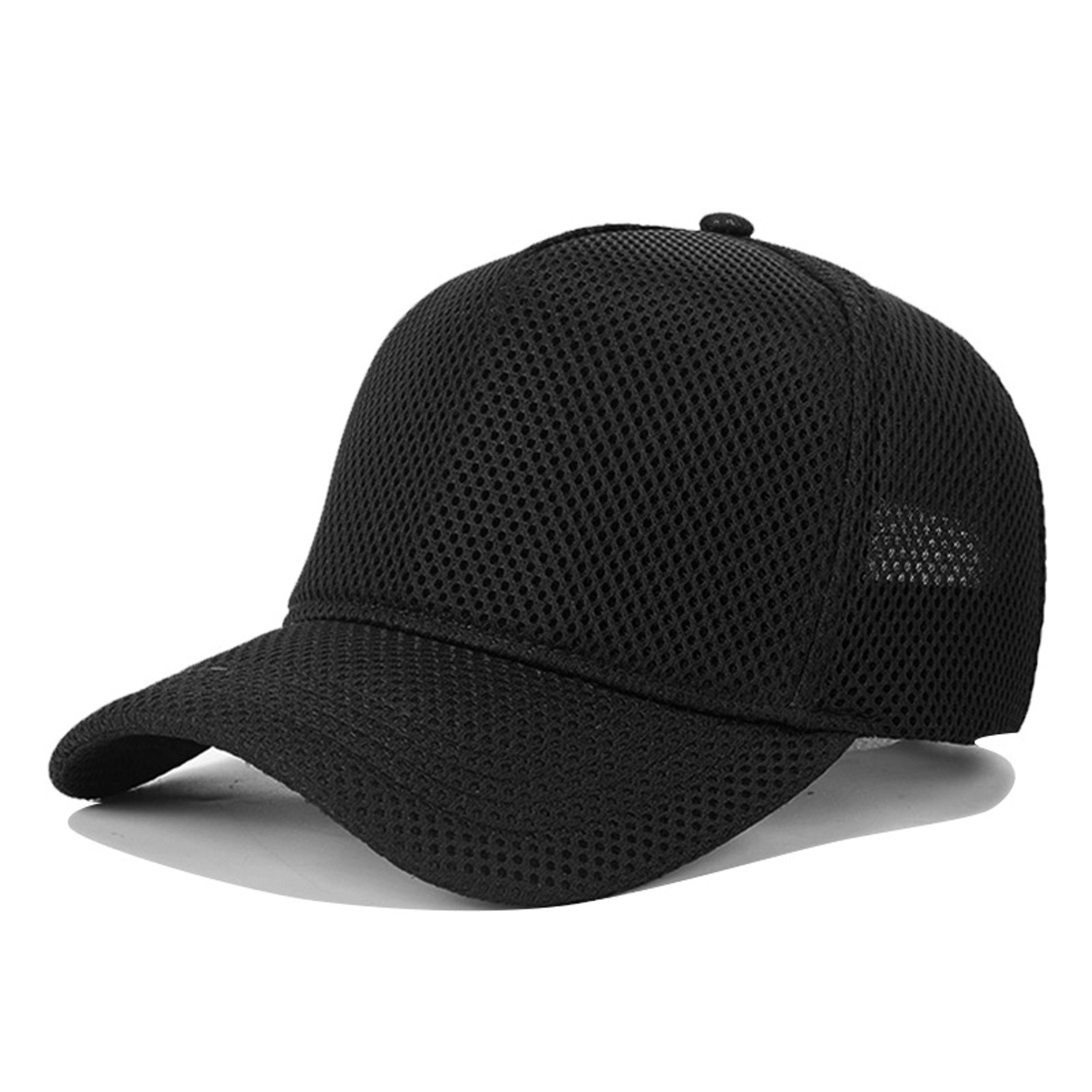 Breathable Mesh Baseball Cap For Big Heads Adjustable Sun Hat For Men  Women 3