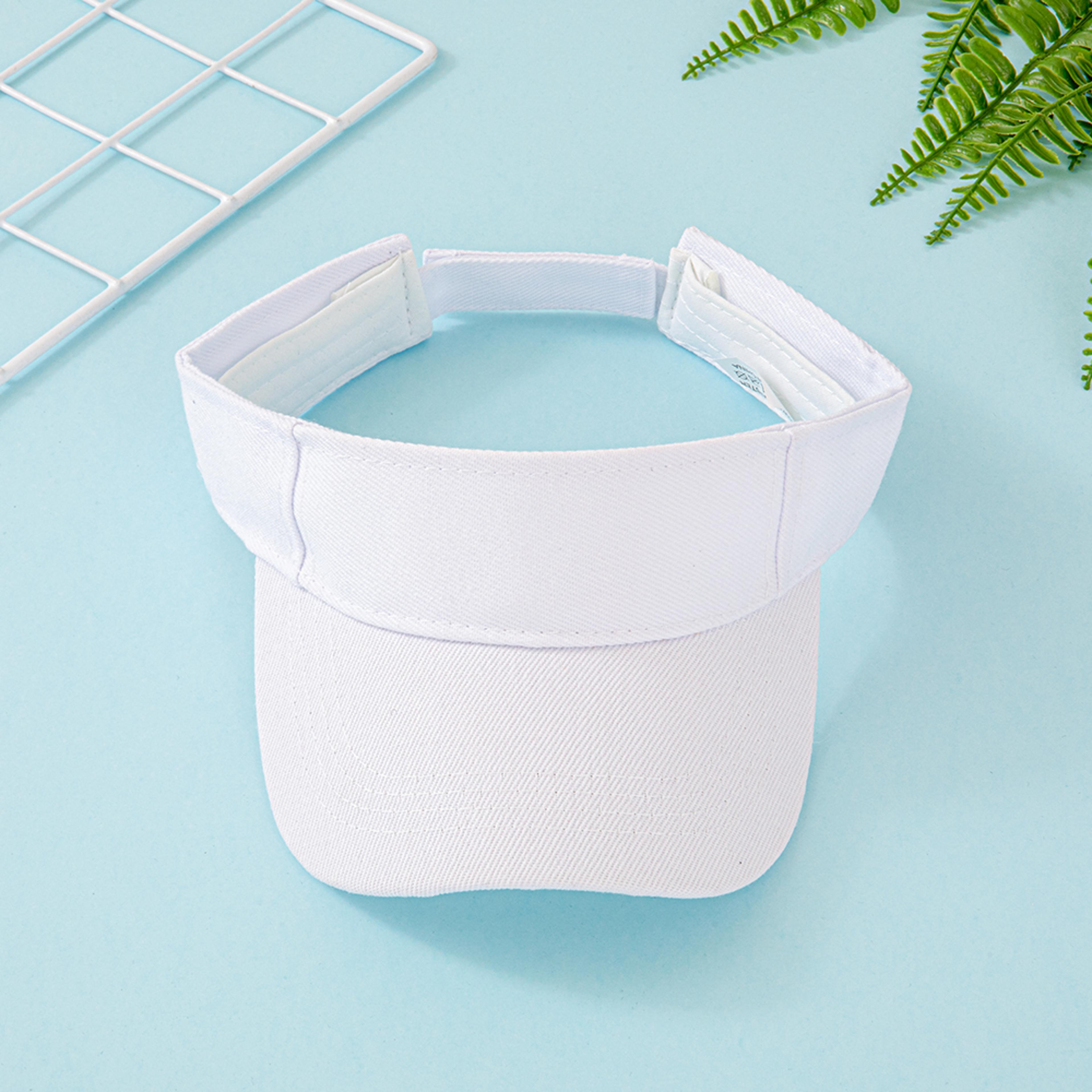 Adjustable Cotton Sun Visor Hat For Women  Men  Sports Visor Cap For Golf Running  Beach 7
