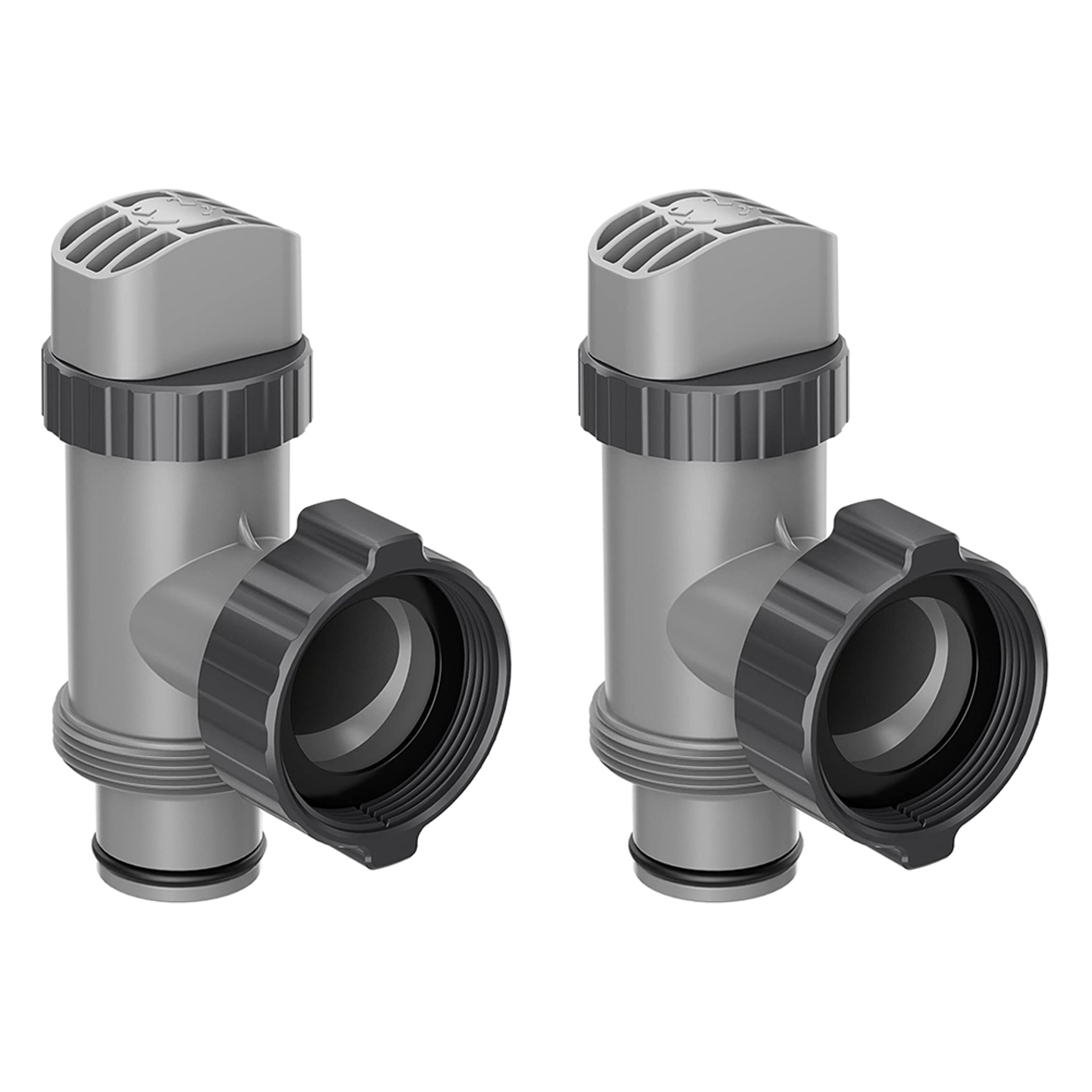 Intex Plunger Valve Assembly With Pool Filter Pump Valve Adapter For Large Swimming Pools 1