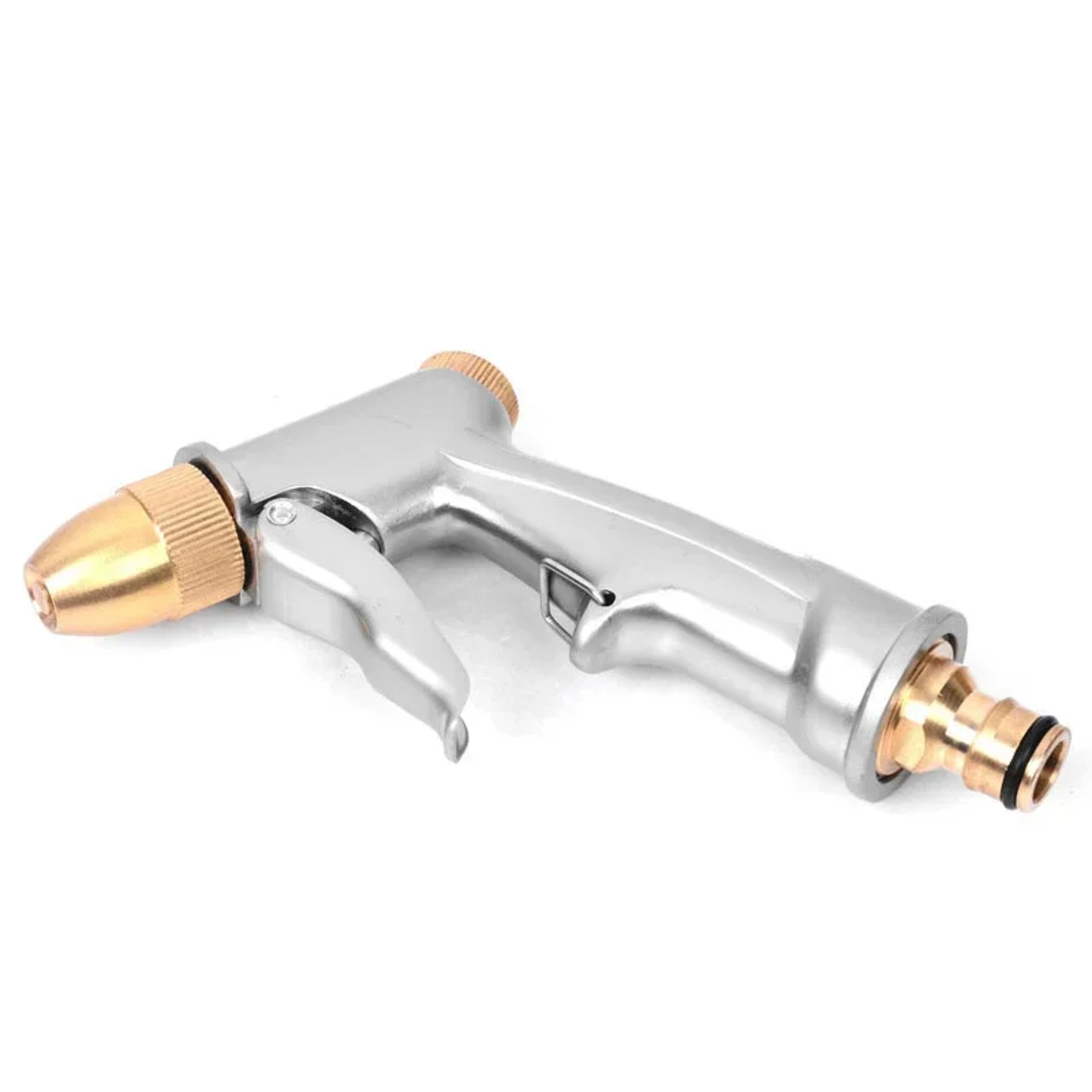 high pressure water spray gun brass hose nozzle for garden hose car wash & lawn watering
