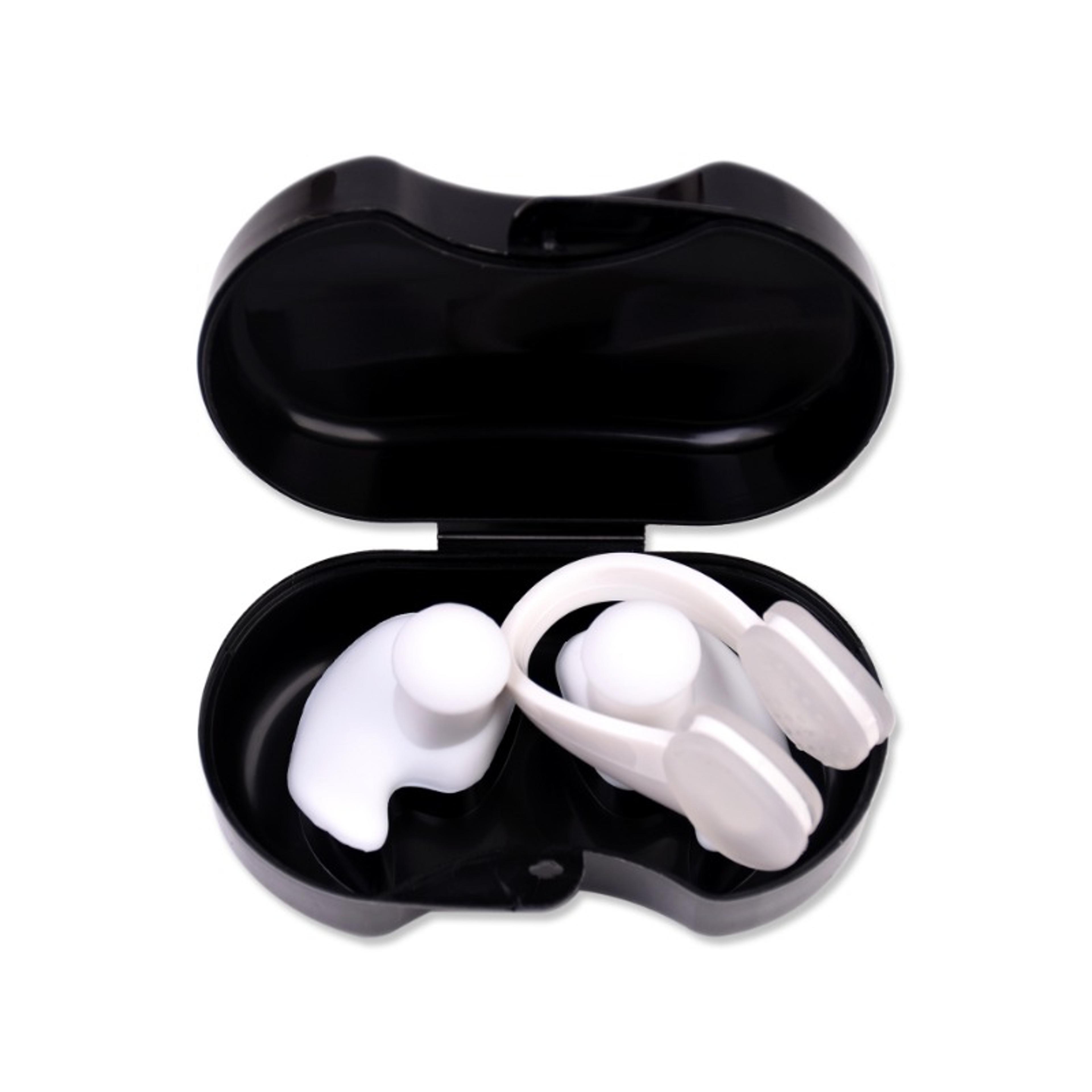 Professional Swimming Nose Clip  Swimming Ear Plugs Set With Storage Case 6