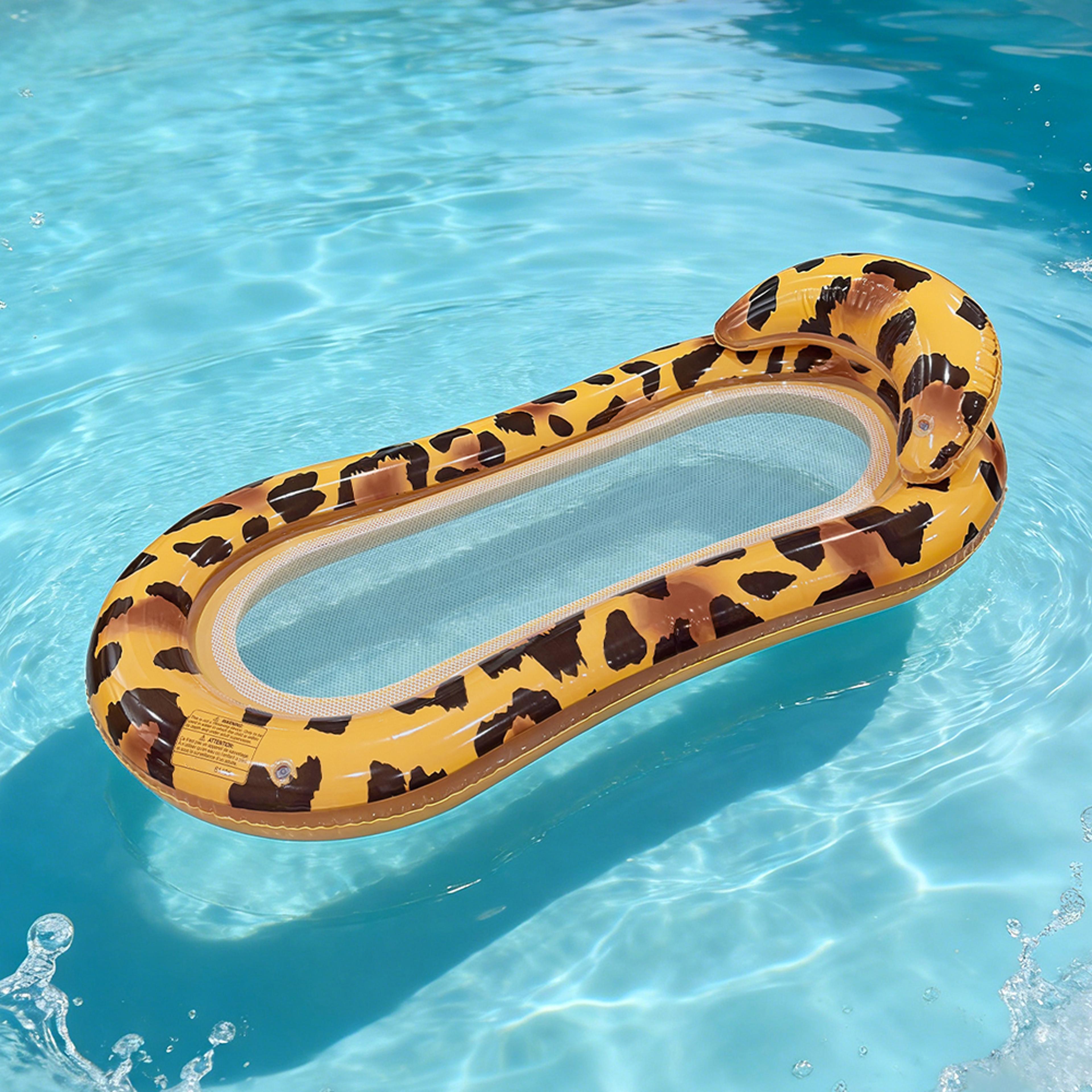 Inflatable Pool Float Floating Lounge Chair For Beach Lake And Pool Relaxation 1