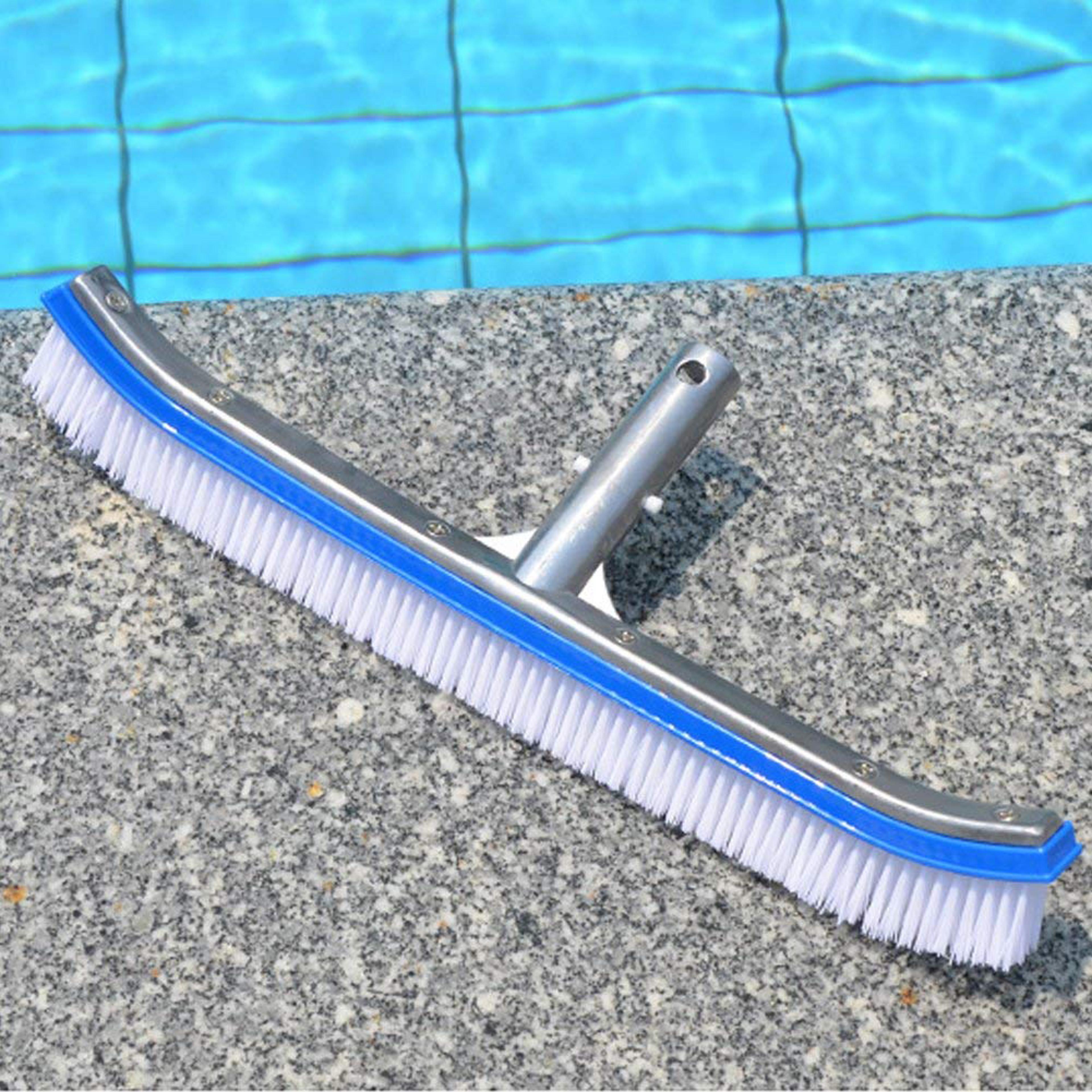 Heavy Duty Pool Brush Head For Inground Pool Walls And Floors 0