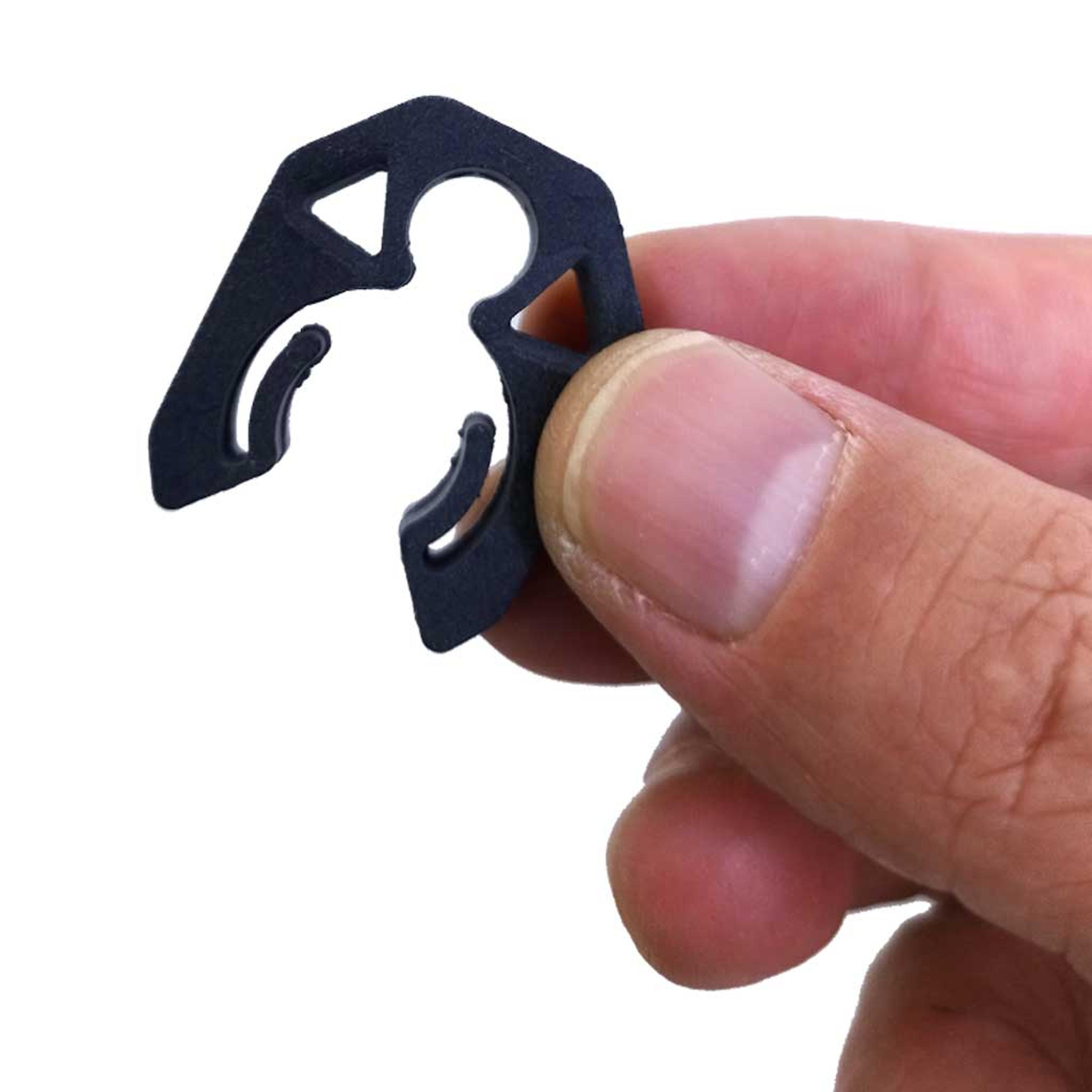 Quick Release Scuba Hose Holder BCD Hose Clip For Regulator And Pressure Gauge 0