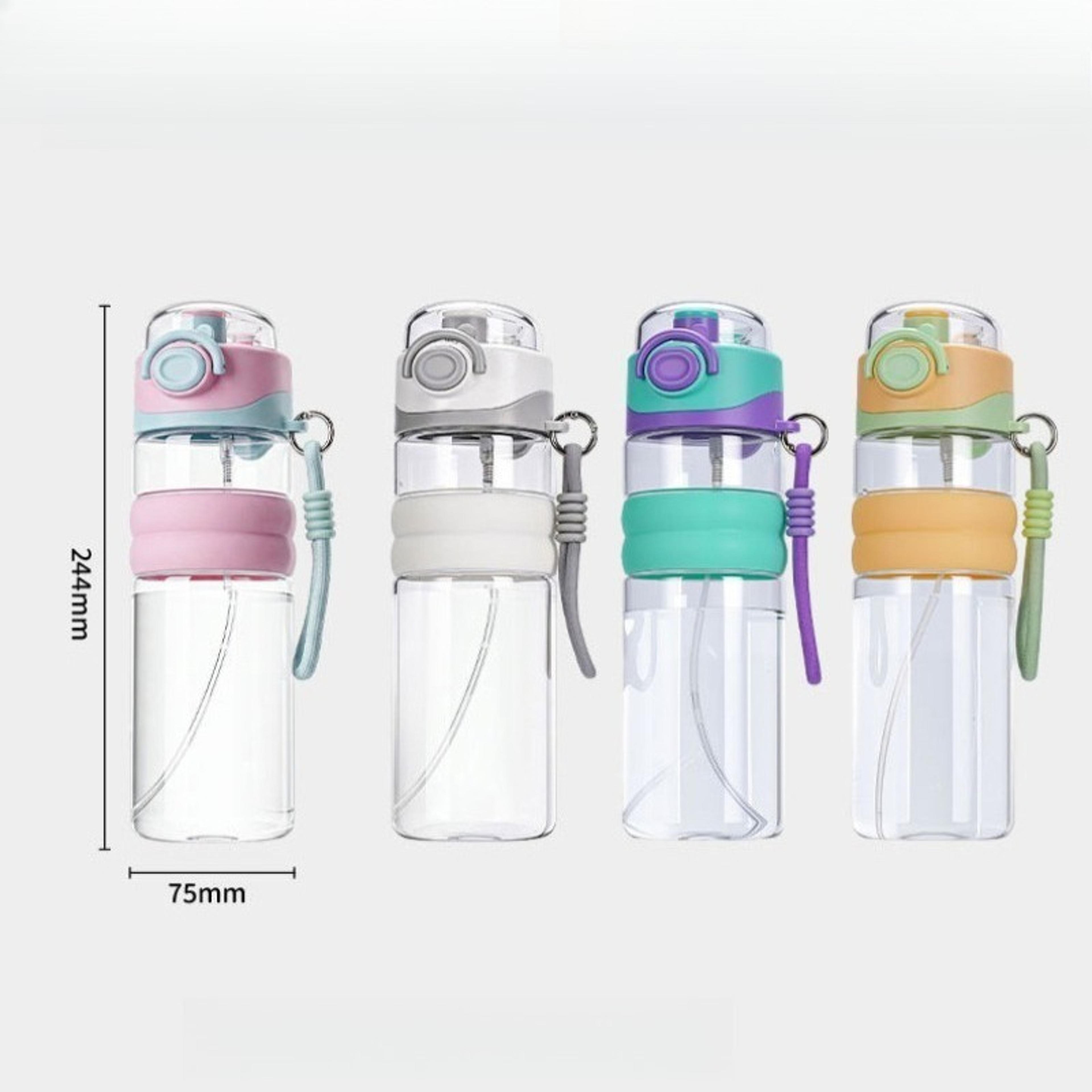 HydraMist Large Capacity Spray Water Bottle With Cooling Mist  Lanyard 5