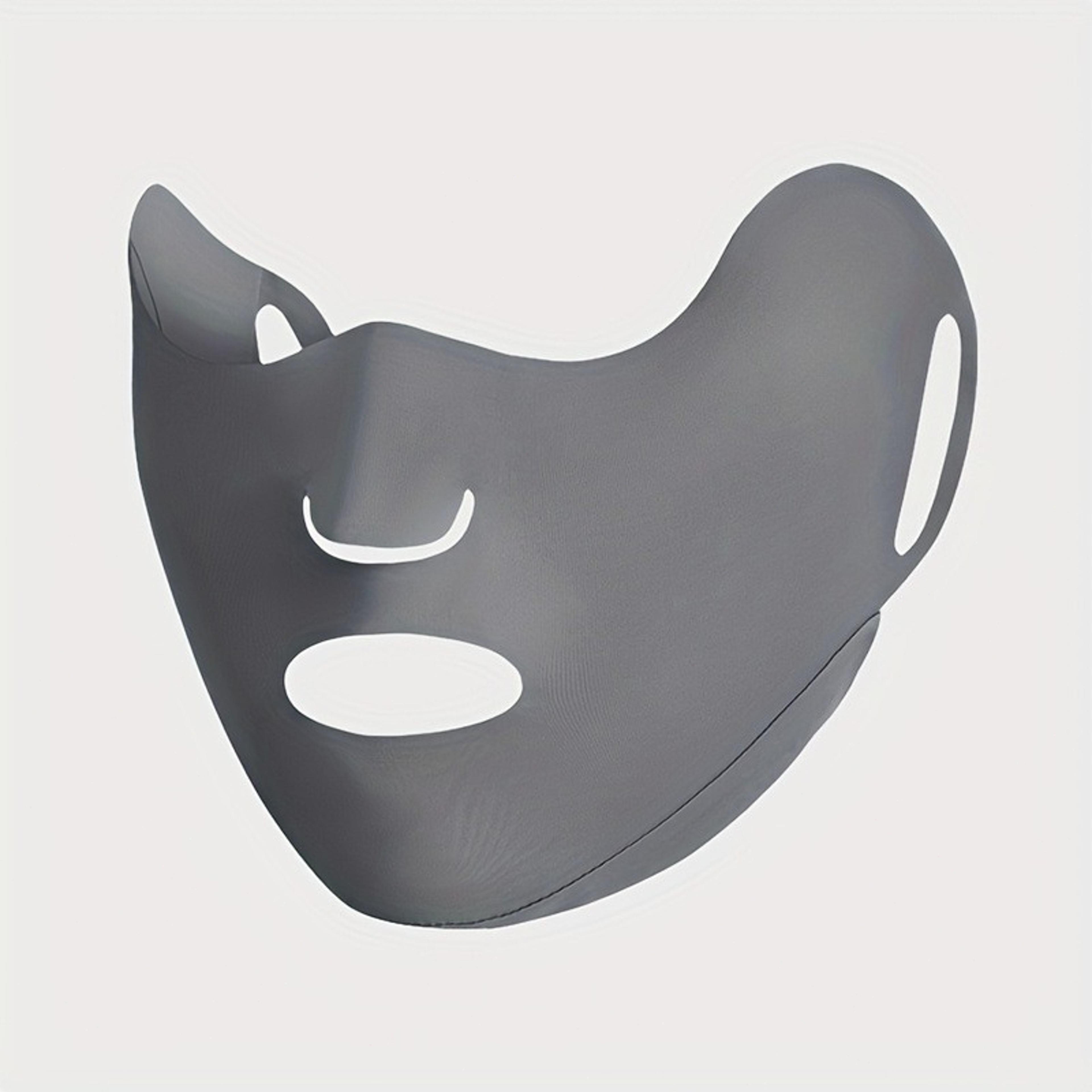 Ice Silk UV Protection Face Mask For Women Breathable Cooling Full Face Sun Cover 2