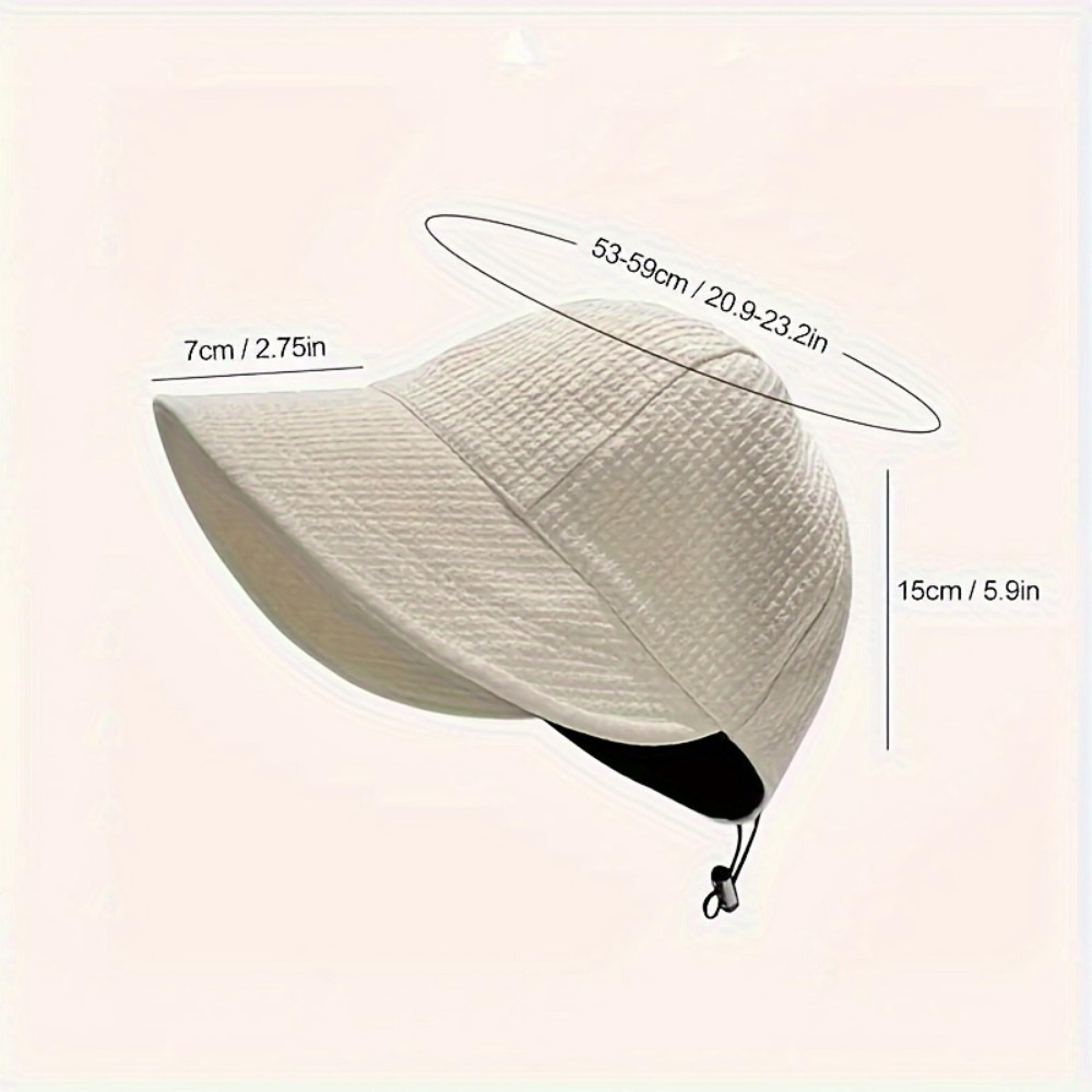Stylish Womens Baseball Cap With Waffle Texture And Adjustable Drawstring Sun Protection Hat 2