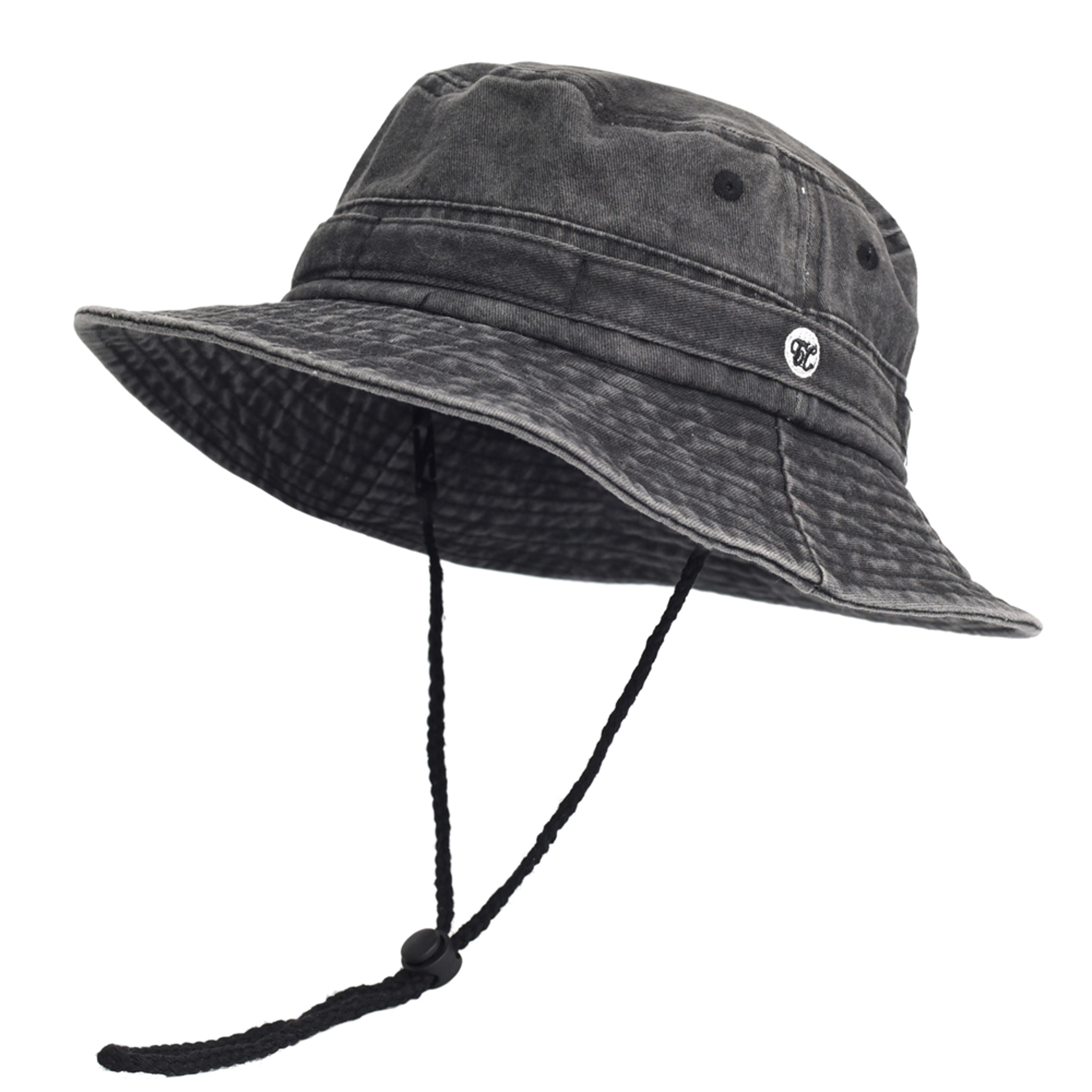 Vintage Washed Cotton Bucket Hat For Men  Women Outdoor Sun Hat For Fishing Hiking  Travel 2