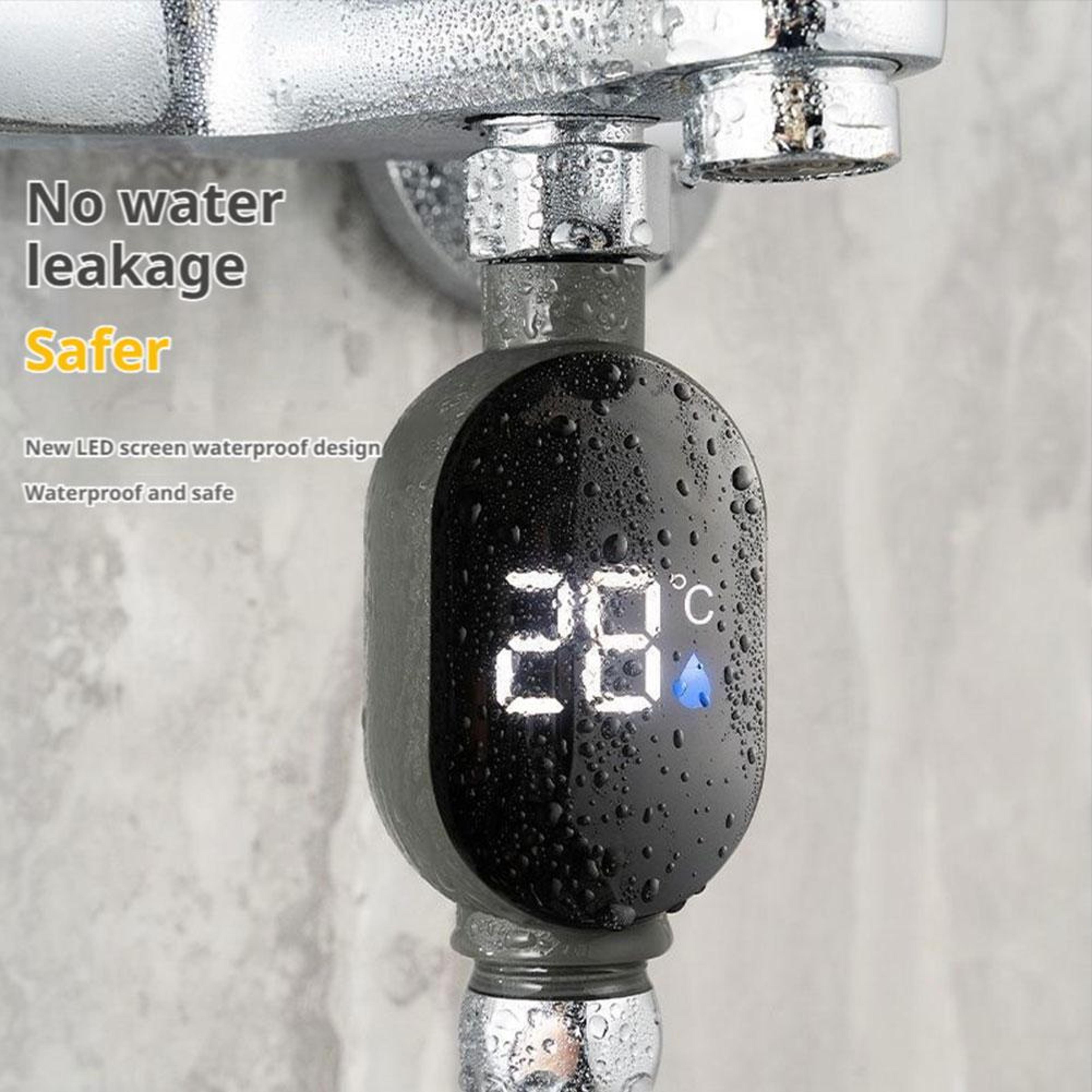 Smart Shower Thermometer With LED Display Digital Water Temperature Meter For Safe Bathing 1